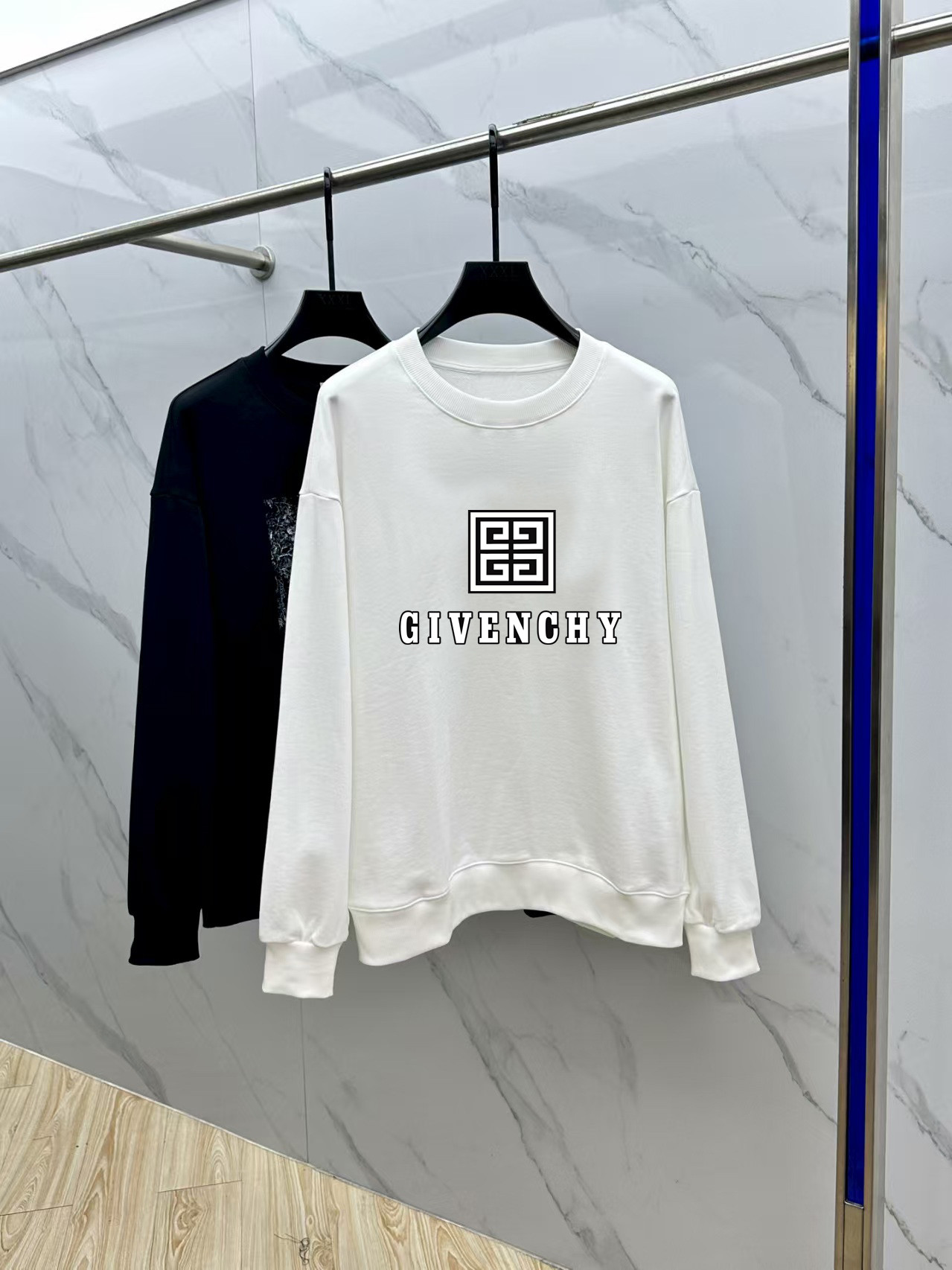 Givenchy Couple Hoodie Cotton Black Printed M-l-xl
