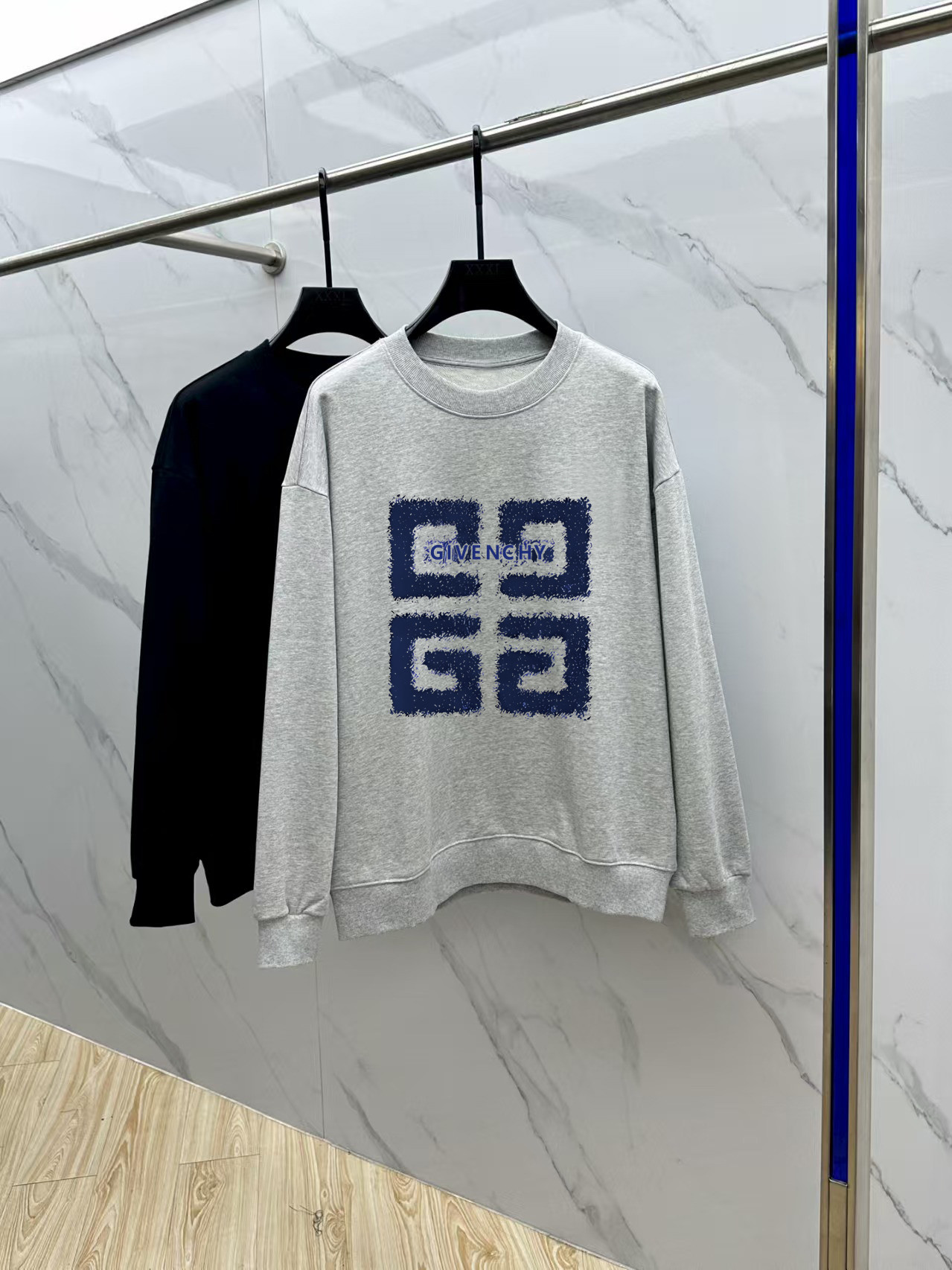 Givenchy Couple Hoodie Cotton Black Printed M-l-xl