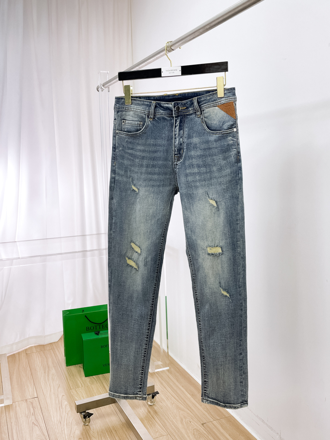 Burberry Male Jeans Denim Slim Fit