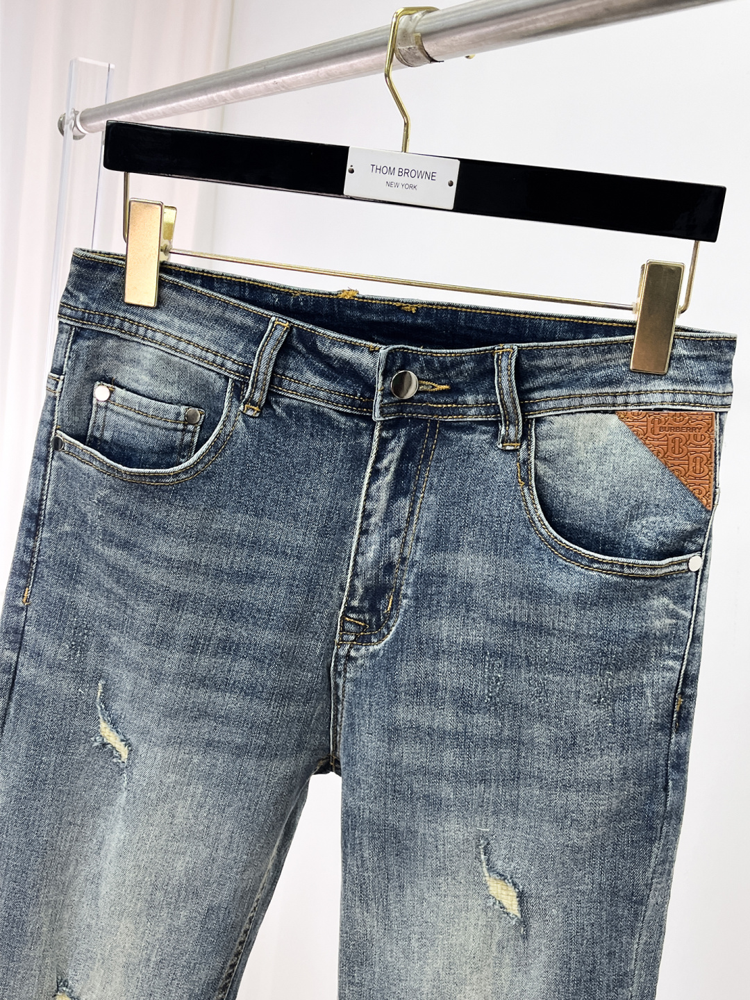 Burberry Male Jeans Denim Slim Fit