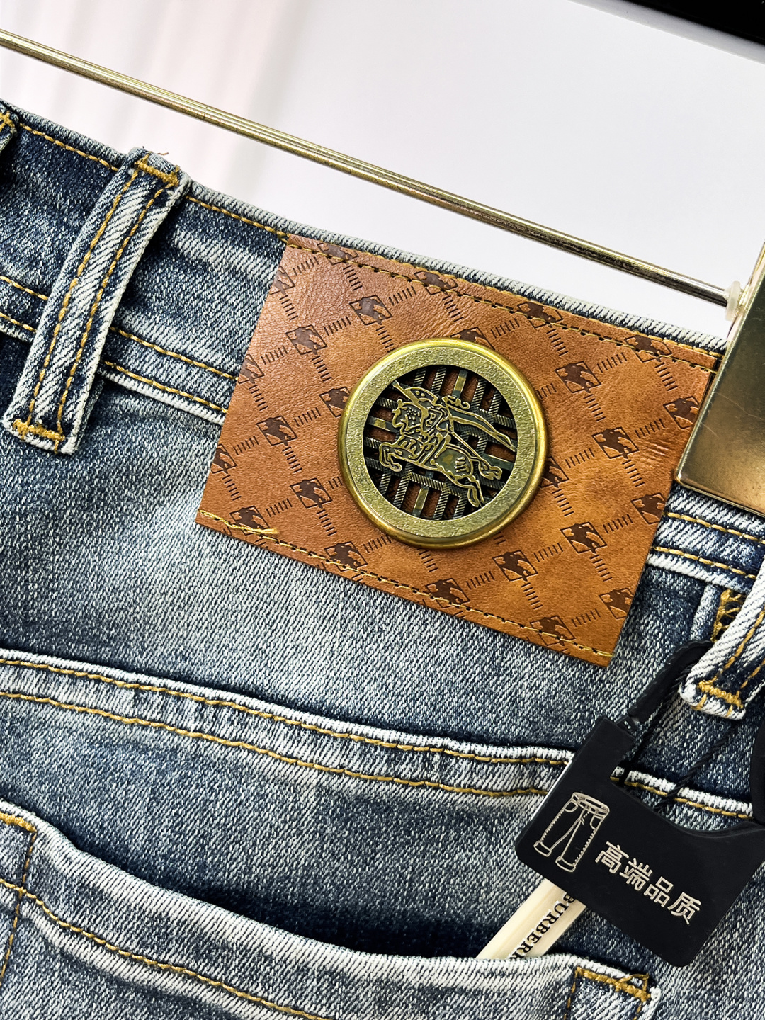 Burberry Male Jeans Denim Slim Fit