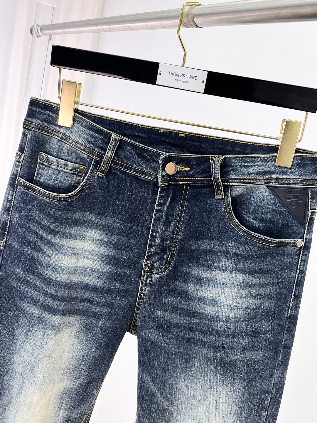 Prada Male Jeans Denim Slim Fit