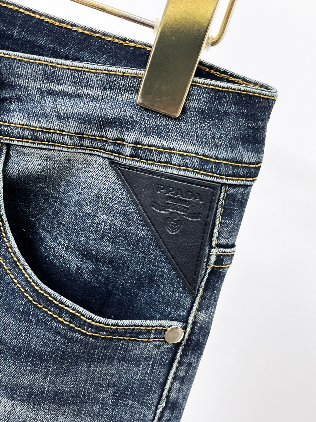 Prada Male Jeans Denim Slim Fit