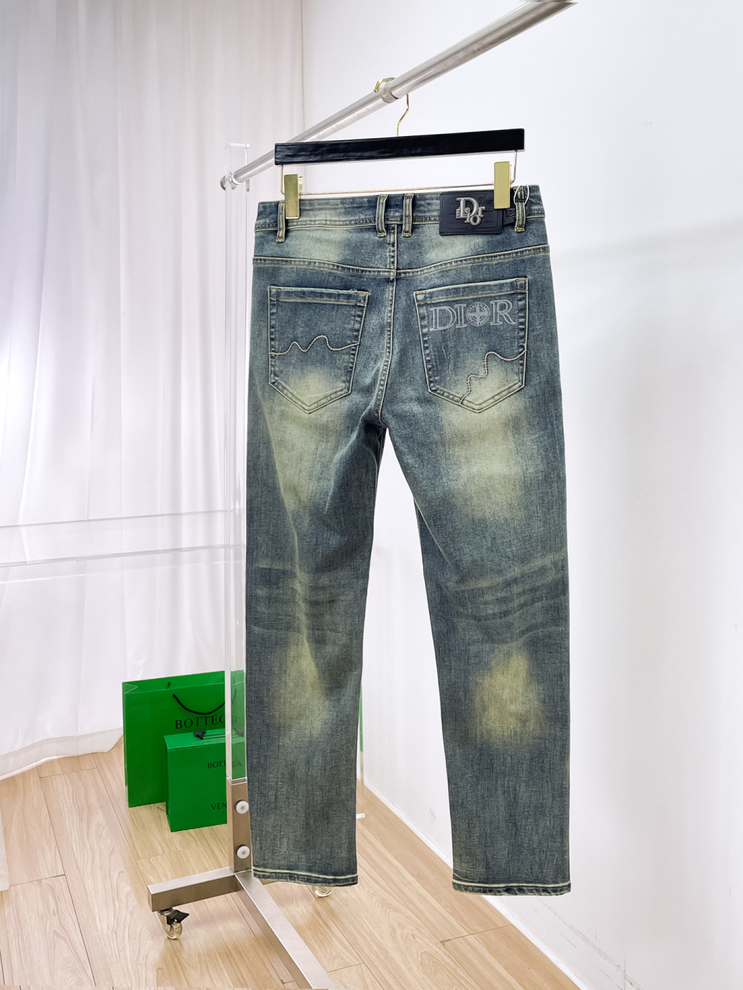 Dior Male Jeans Denim Slim Fit