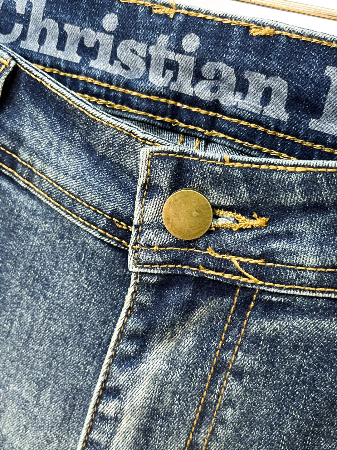 Dior Male Jeans Denim Slim Fit