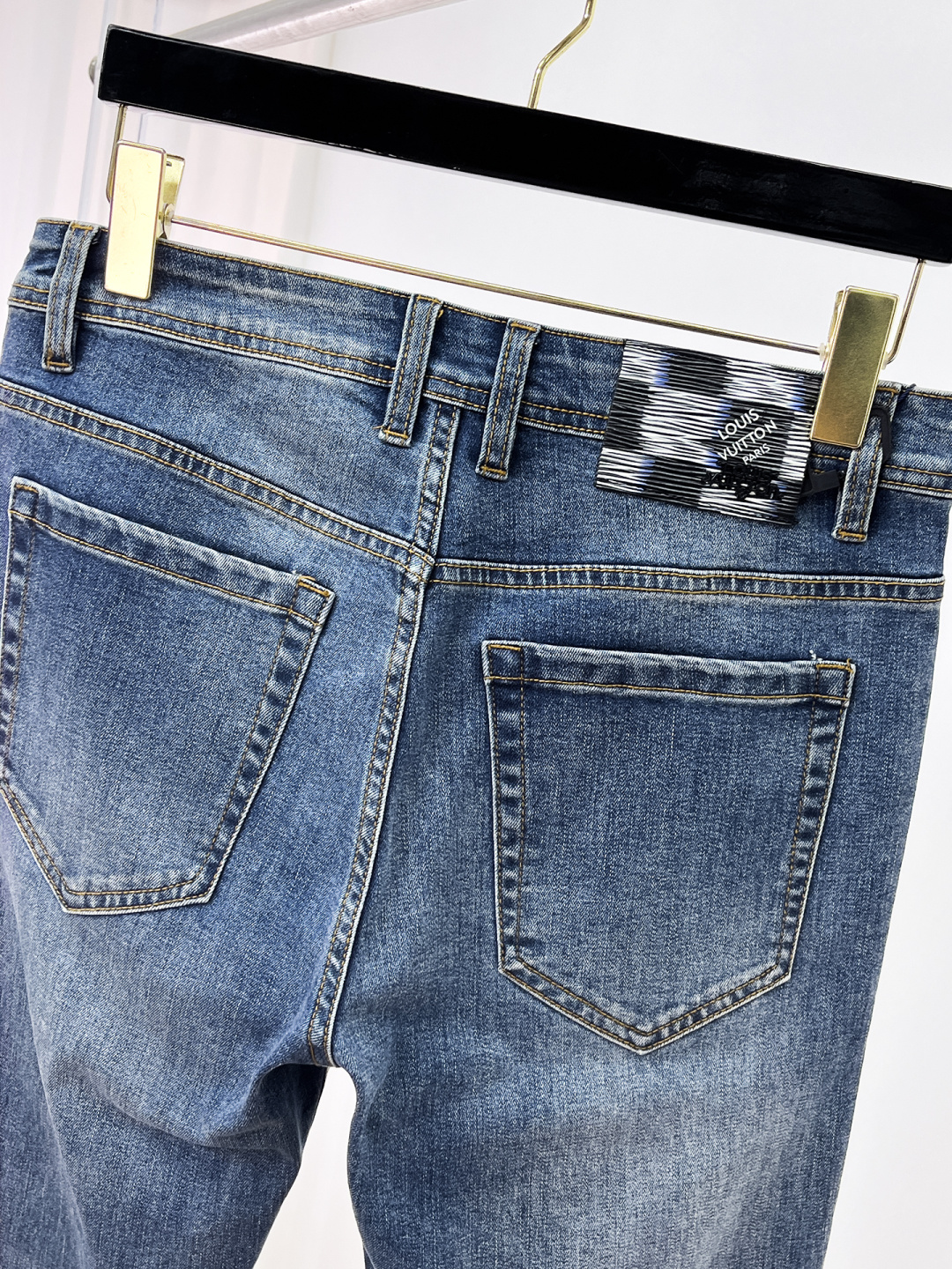 Louis Vuitton Male Jeans Denim Slim Fit L