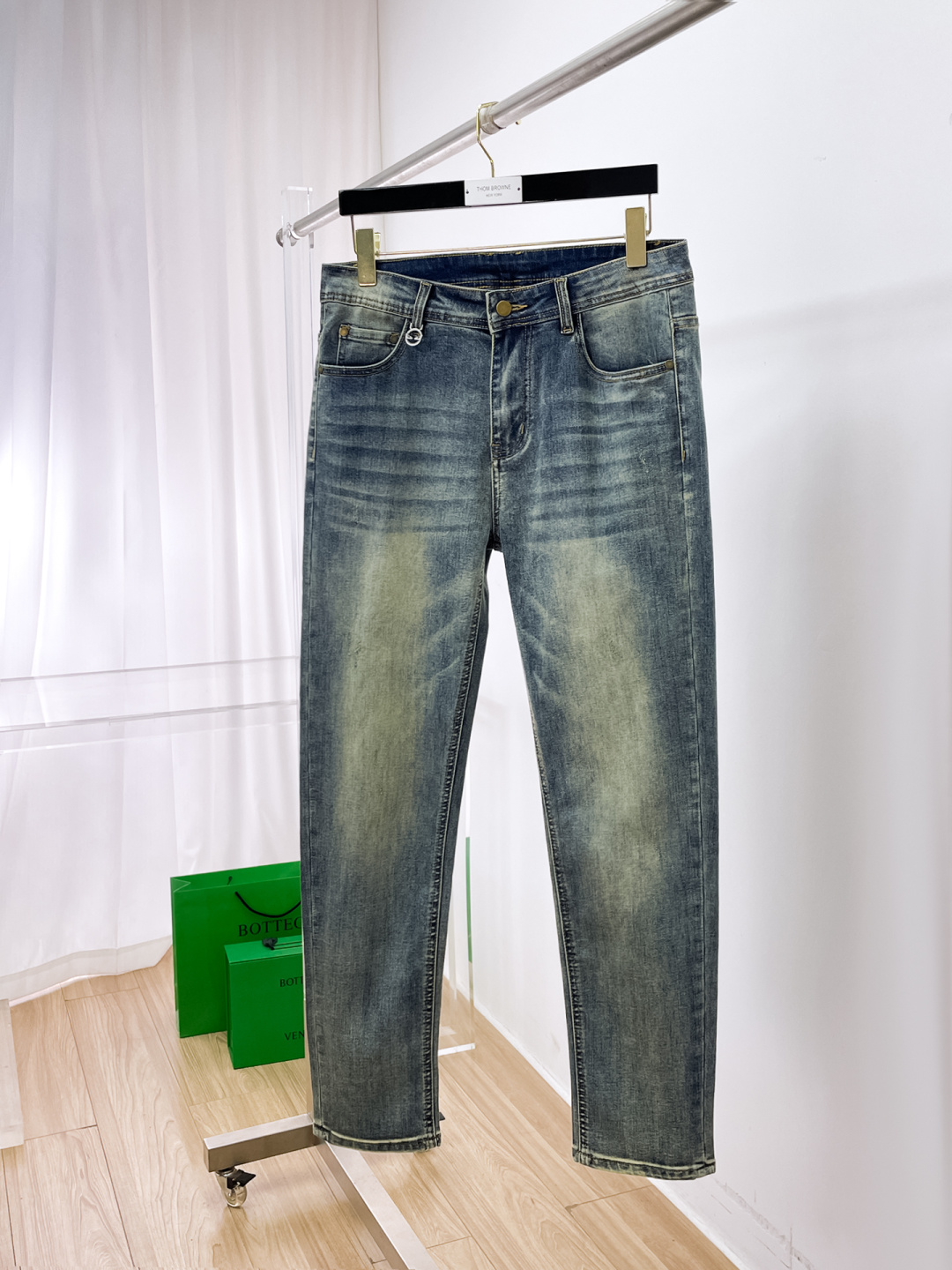Fendi Male Jeans Denim Slim Fit