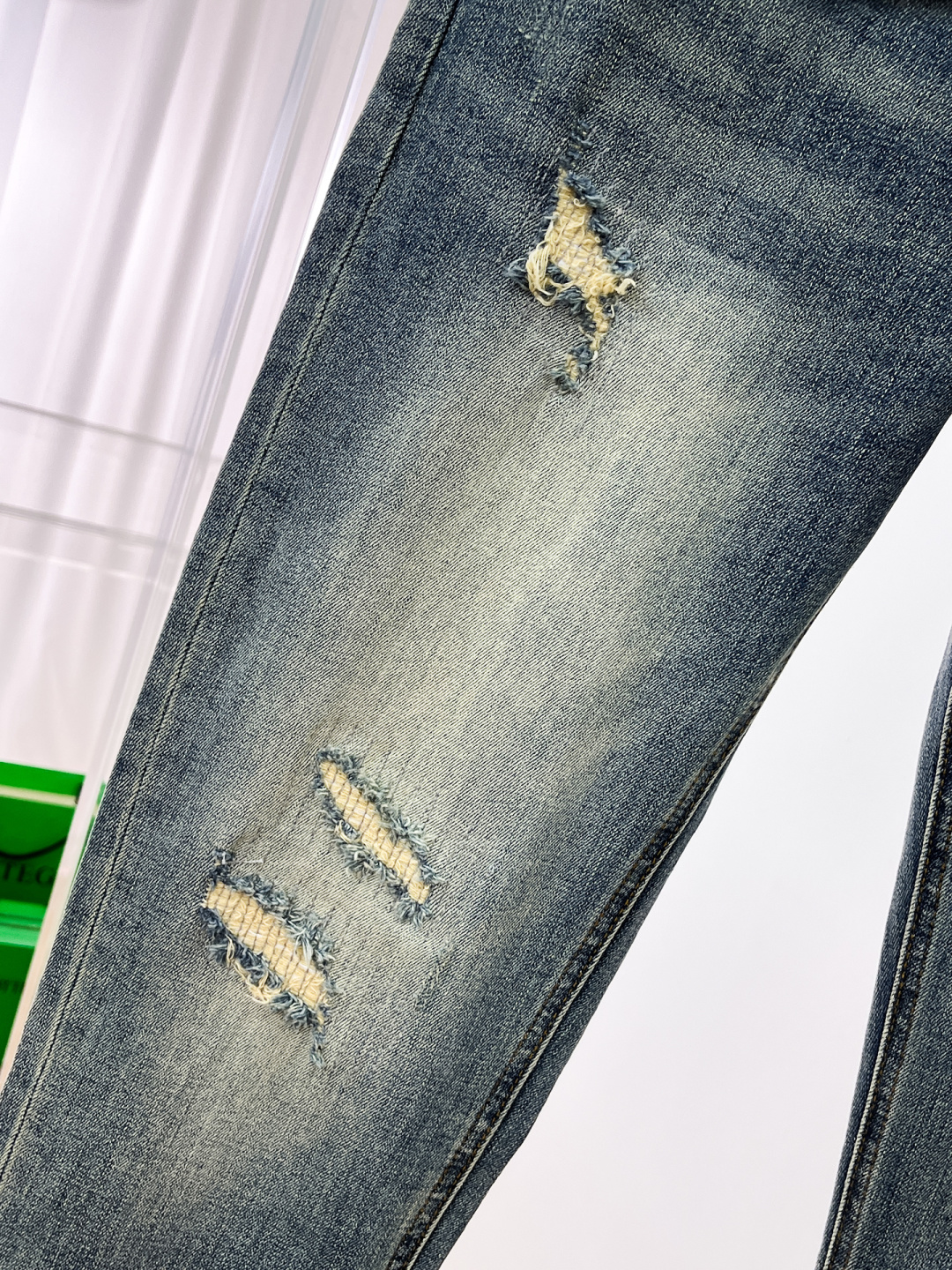 Dior Male Jeans Denim Slim Fit
