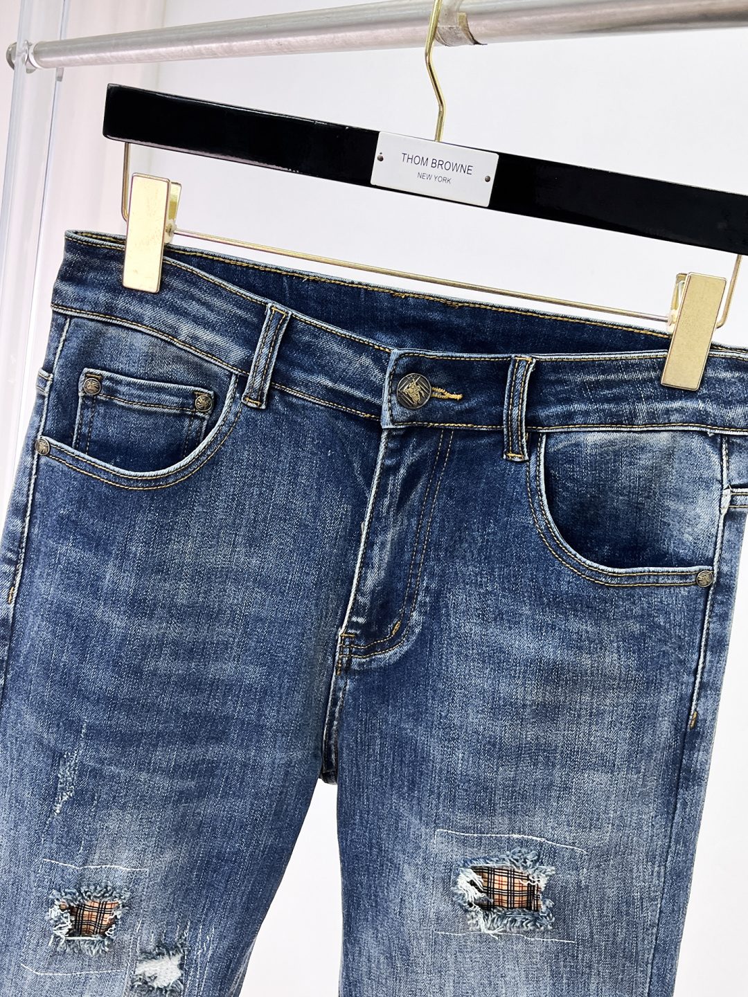 Burberry Male Jeans Denim Slim Fit