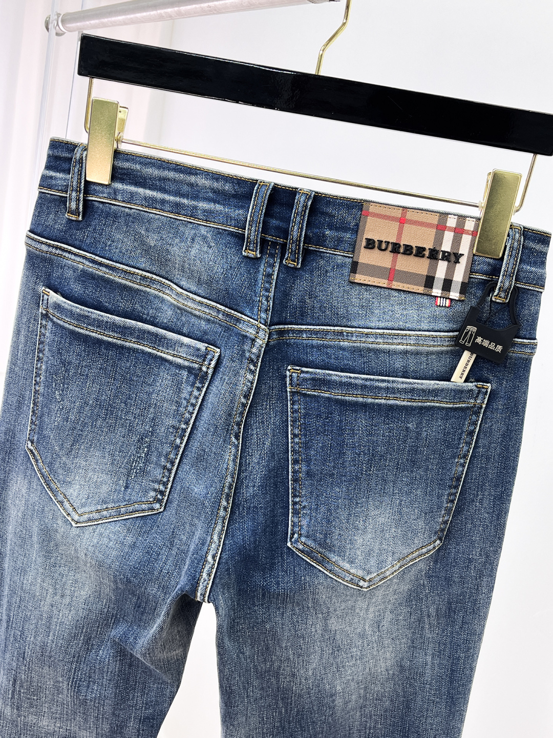 Burberry Male Jeans Denim Slim Fit
