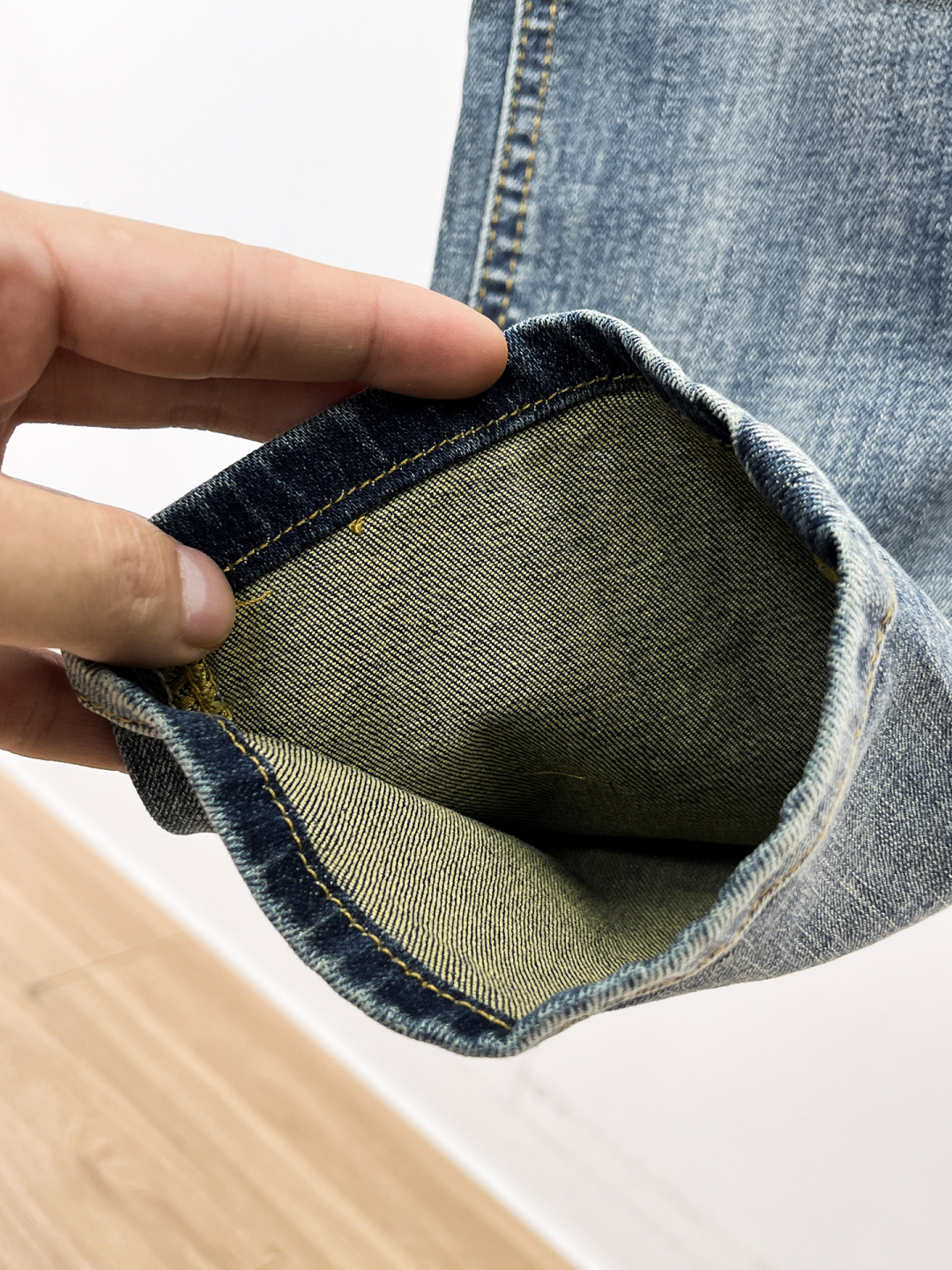 Louis Vuitton Male Jeans Denim Slim Fit