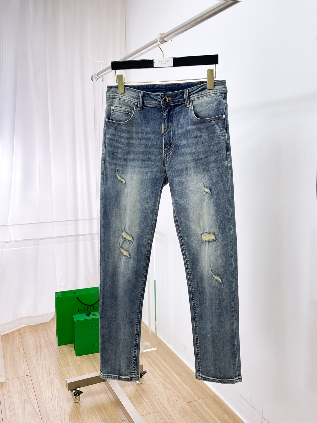 Louis Vuitton Male Jeans Denim Slim Fit
