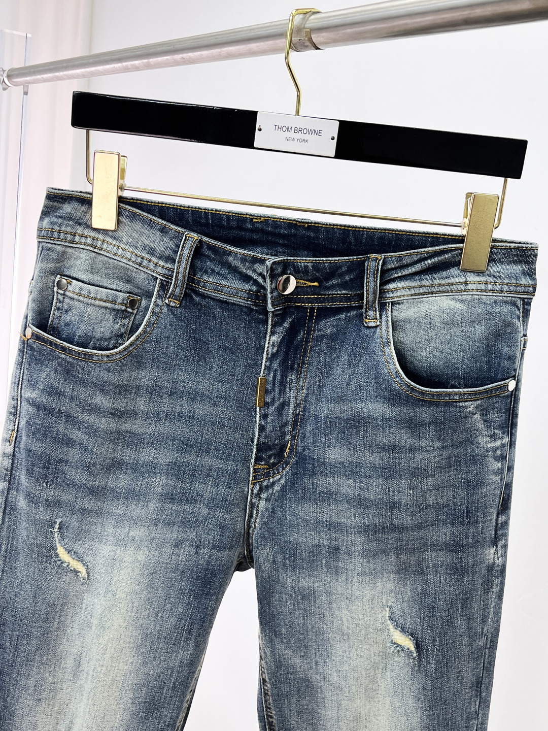 Louis Vuitton Male Jeans Denim Slim Fit