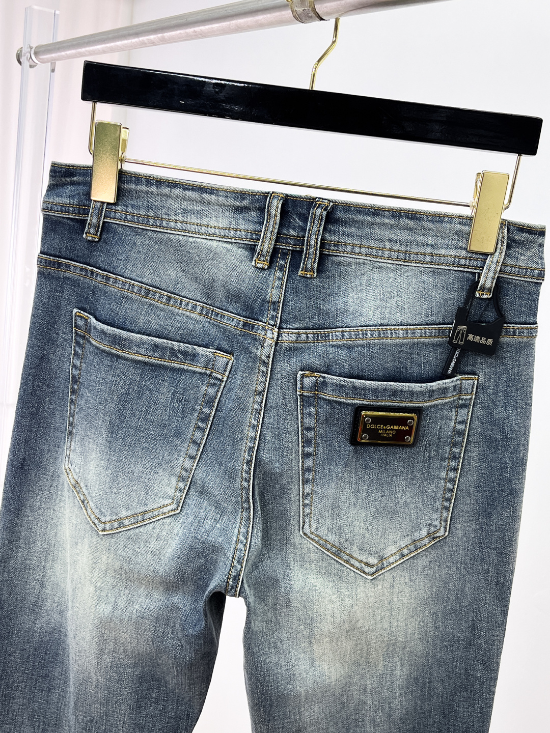 Louis Vuitton Male Jeans Denim Slim Fit
