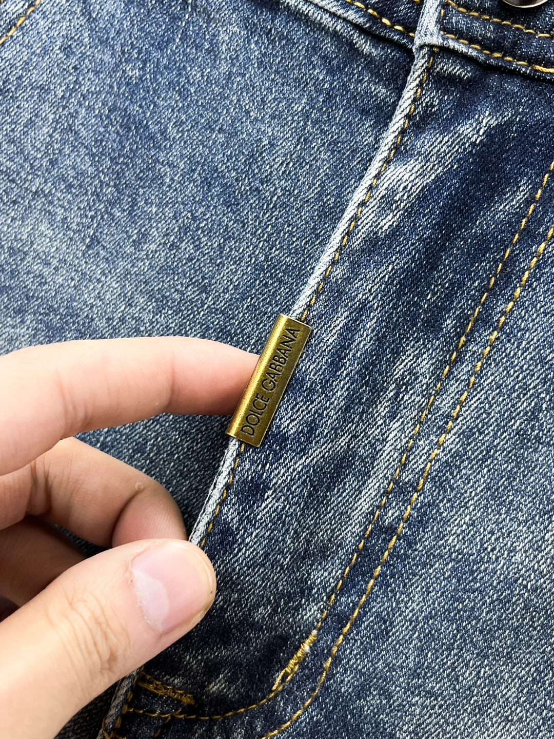 Louis Vuitton Male Jeans Denim Slim Fit