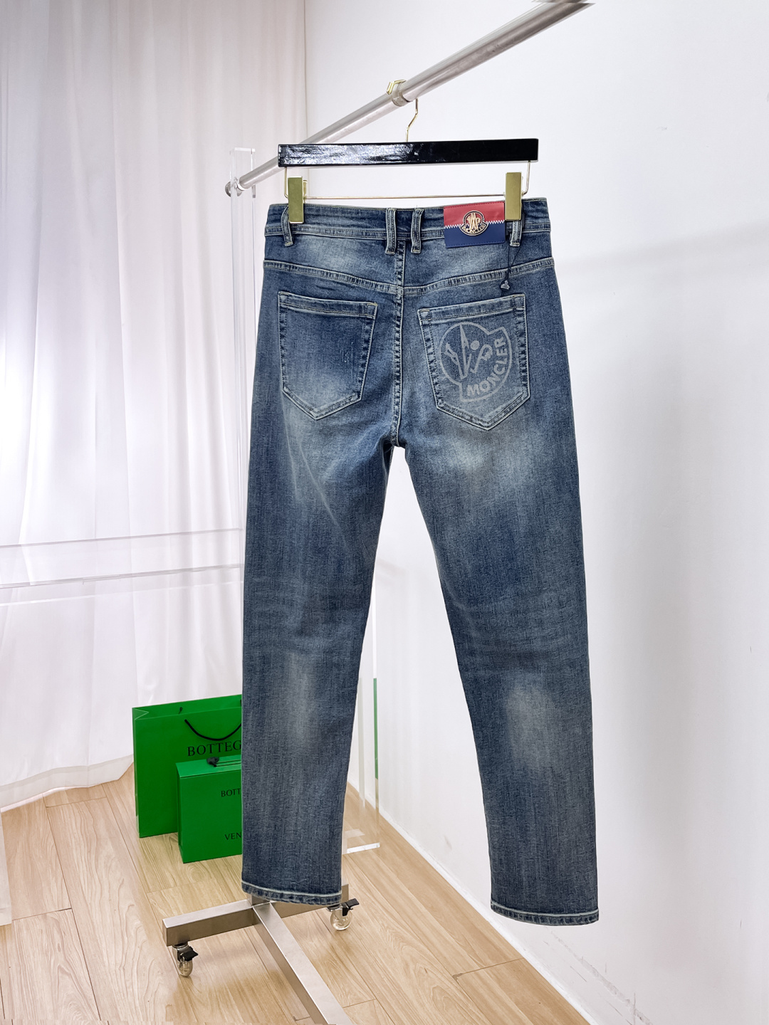 Moncler Male Jeans Denim Slim Fit M-l