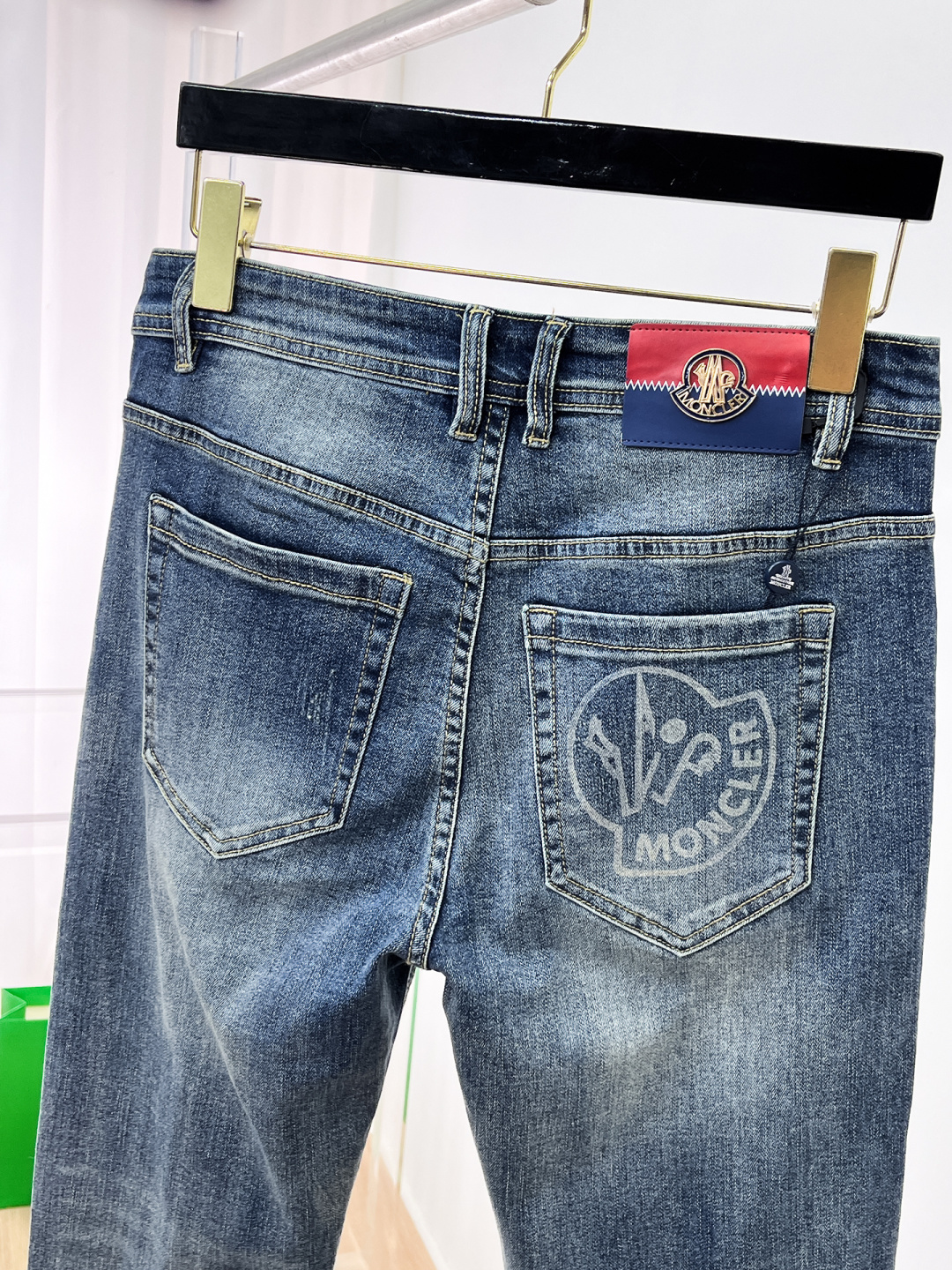Moncler Male Jeans Denim Slim Fit M-l