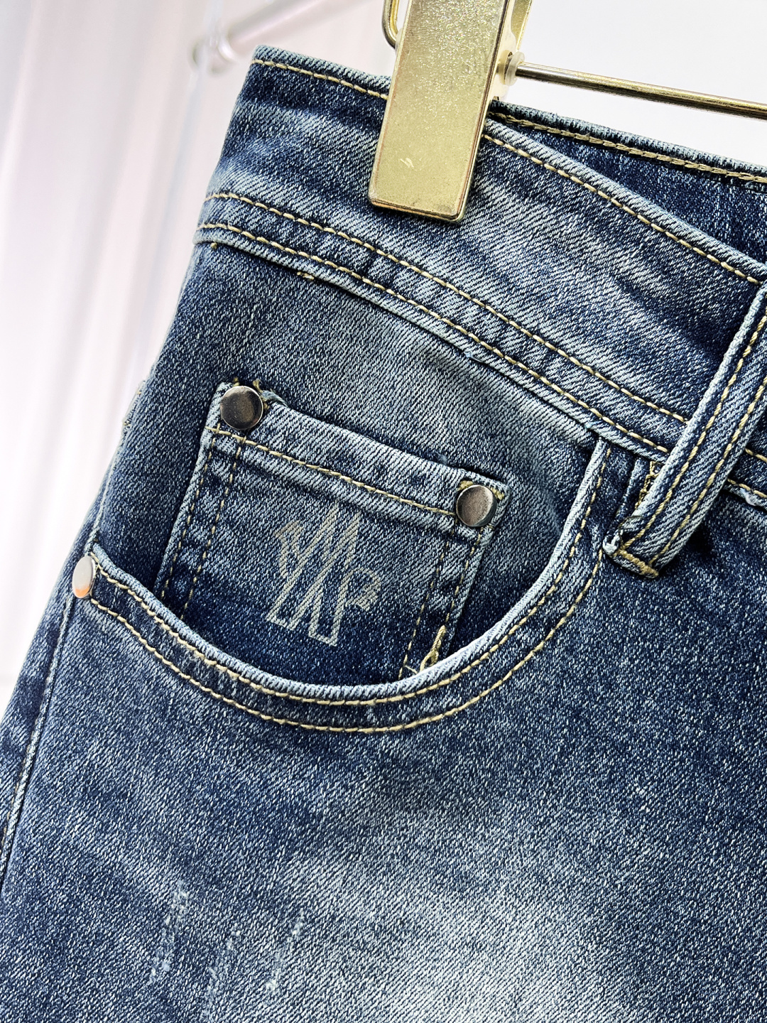 Moncler Male Jeans Denim Slim Fit M-l