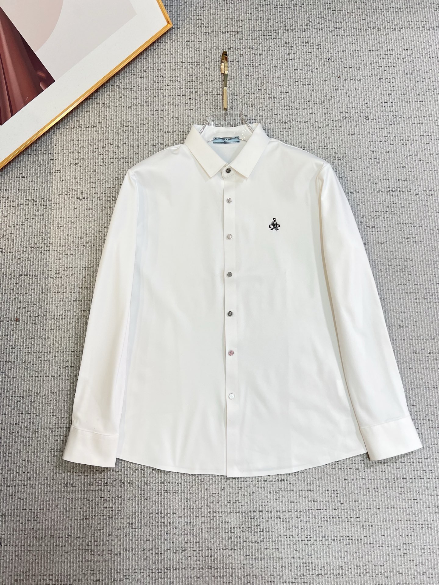Prada Male Shirt Cotton Slim Fit M-xl