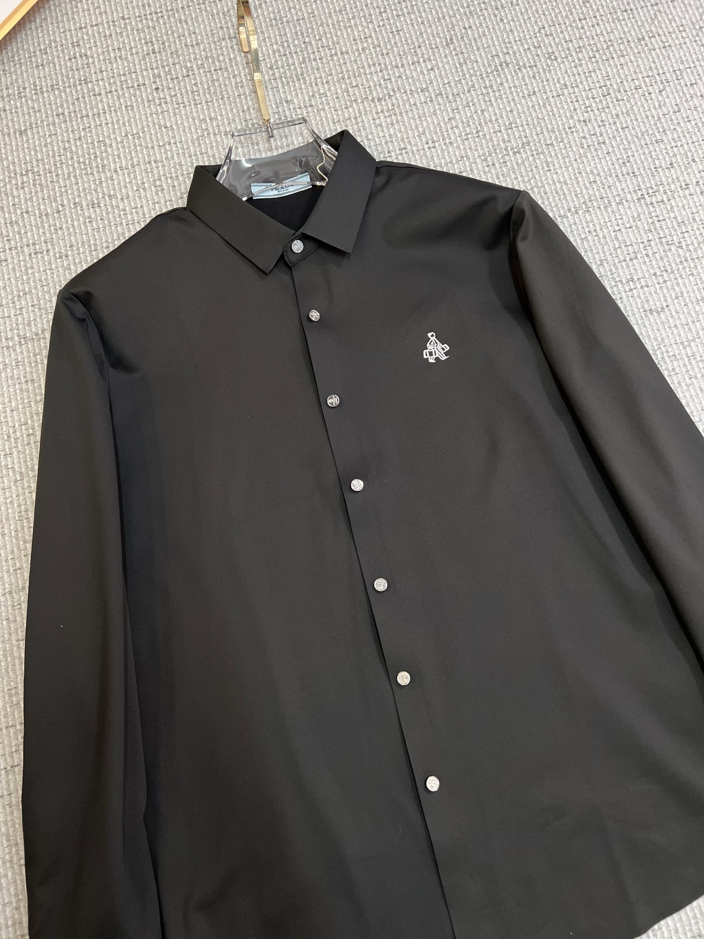 Prada Male Shirt Cotton Slim Fit M-xl