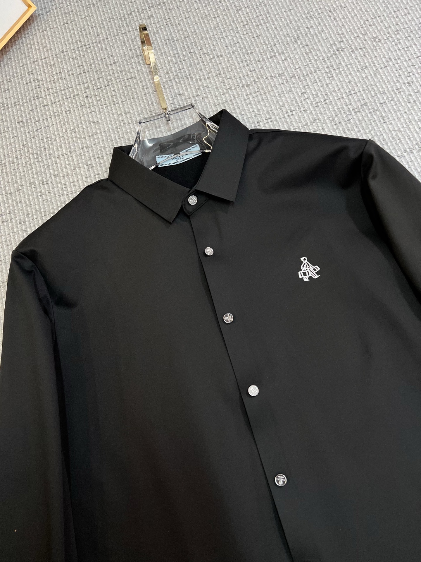 Prada Male Shirt Cotton Slim Fit M-xl