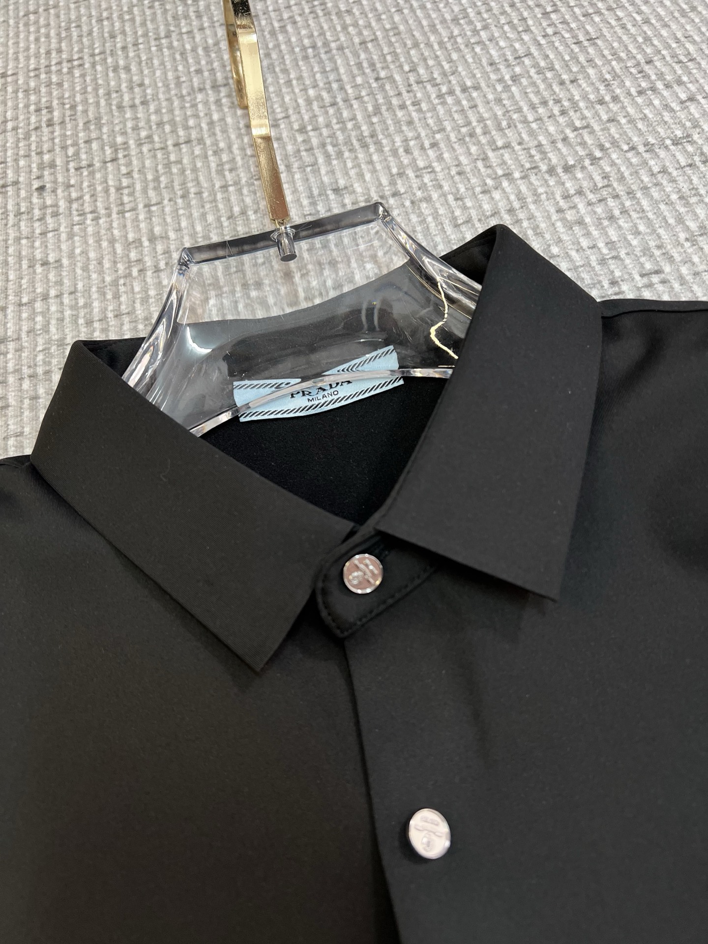 Prada Male Shirt Cotton Slim Fit M-xl