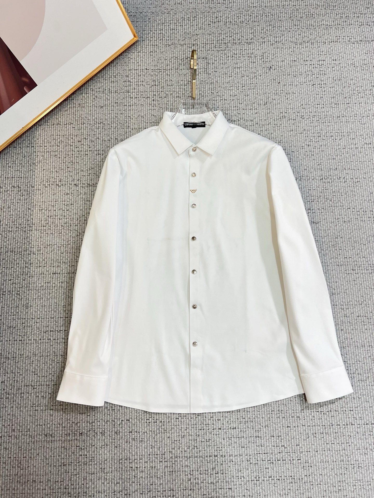 Armani Male Shirt Cotton Slim Fit M-xl
