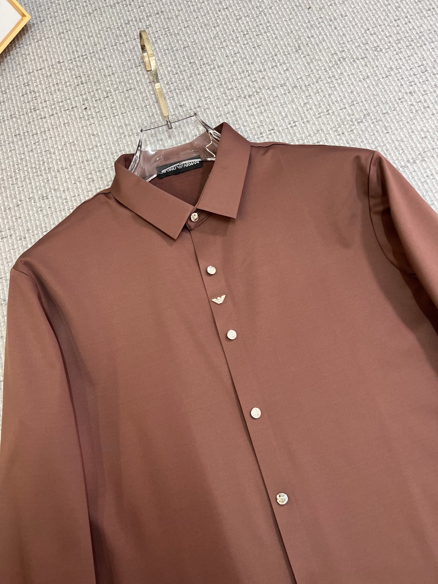 Armani Male Shirt Cotton Slim Fit M-xl