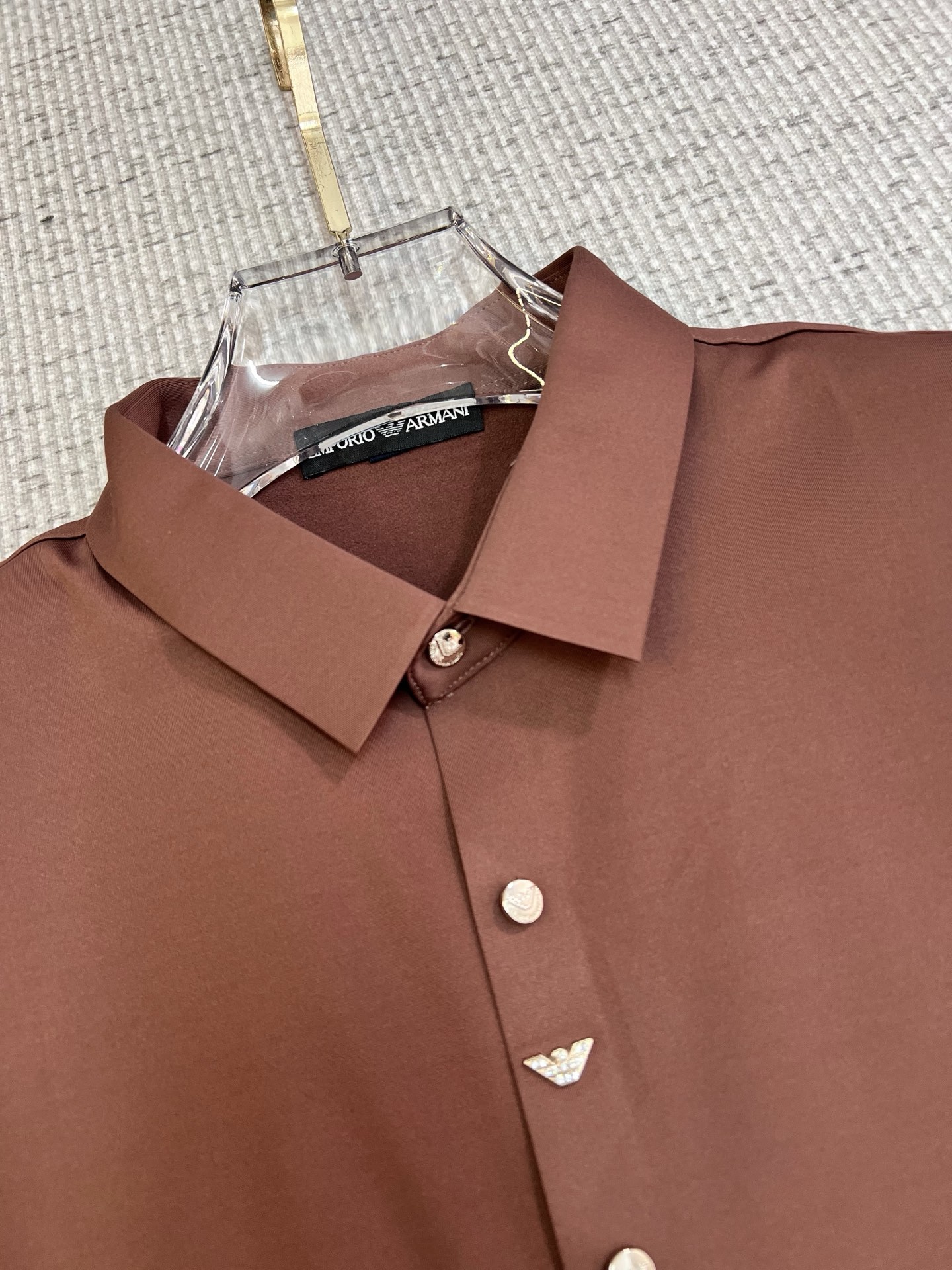 Armani Male Shirt Cotton Slim Fit M-xl