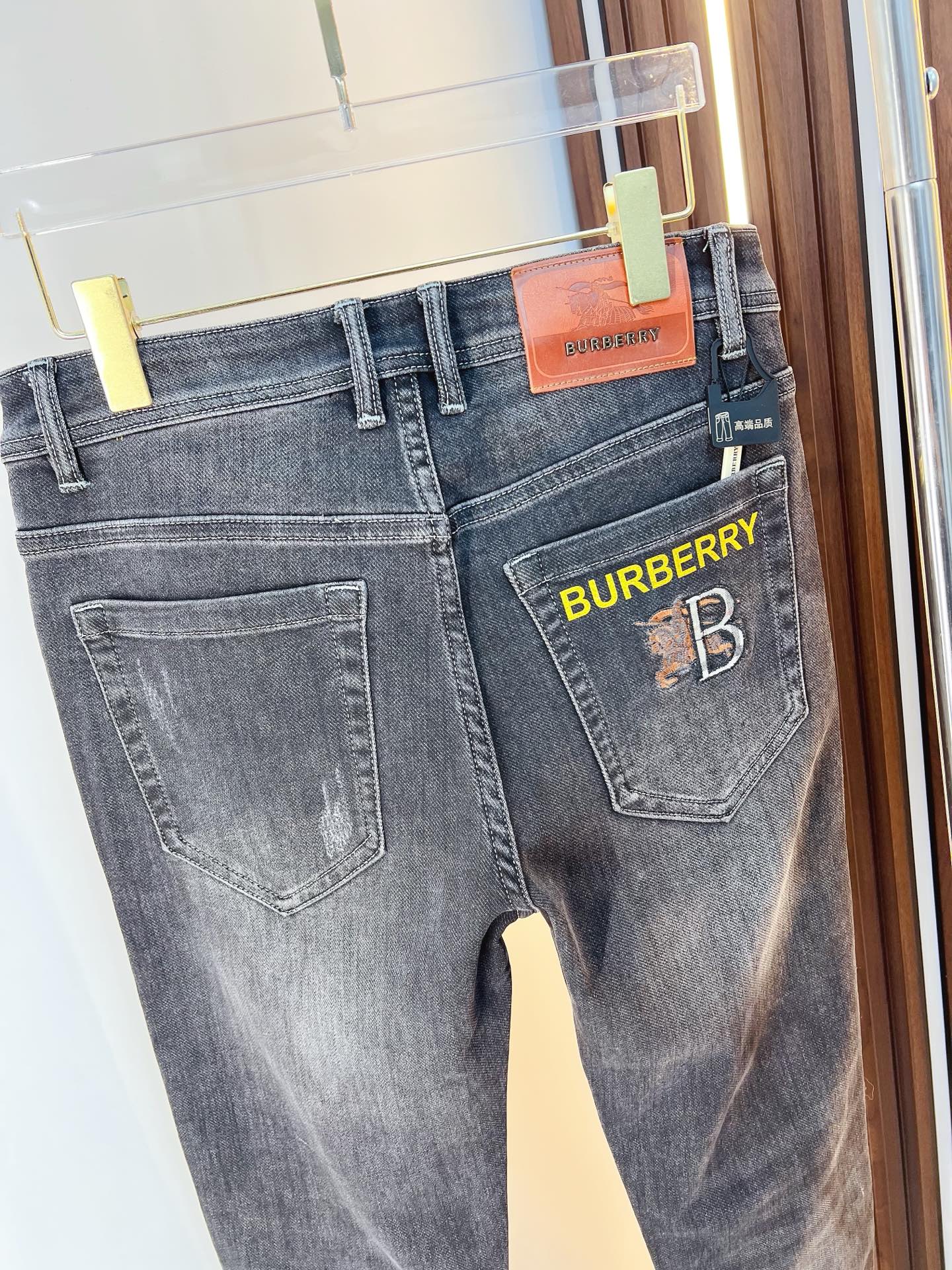 Burberry Male Jeans Denim Slim Fit