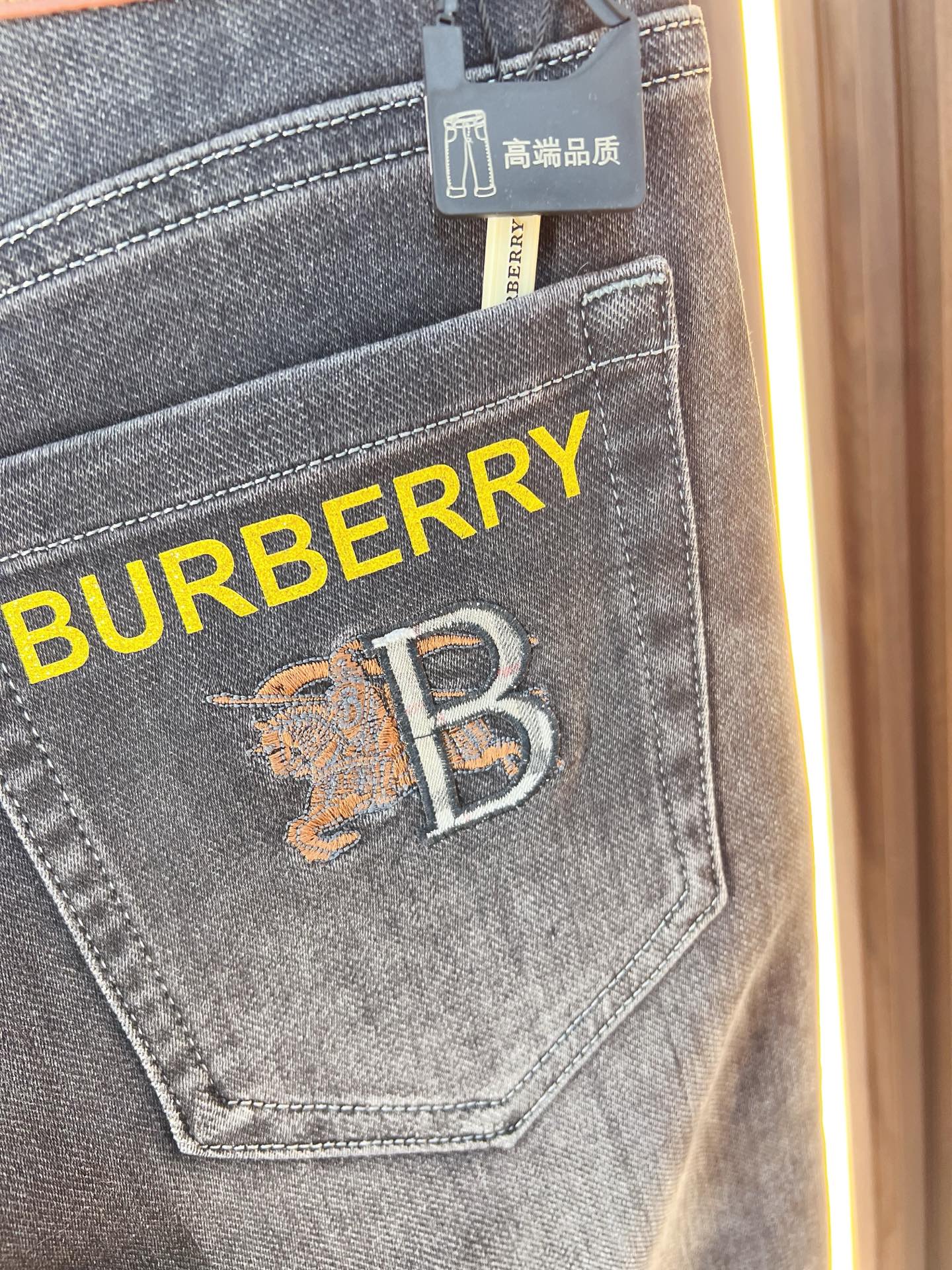 Burberry Male Jeans Denim Slim Fit