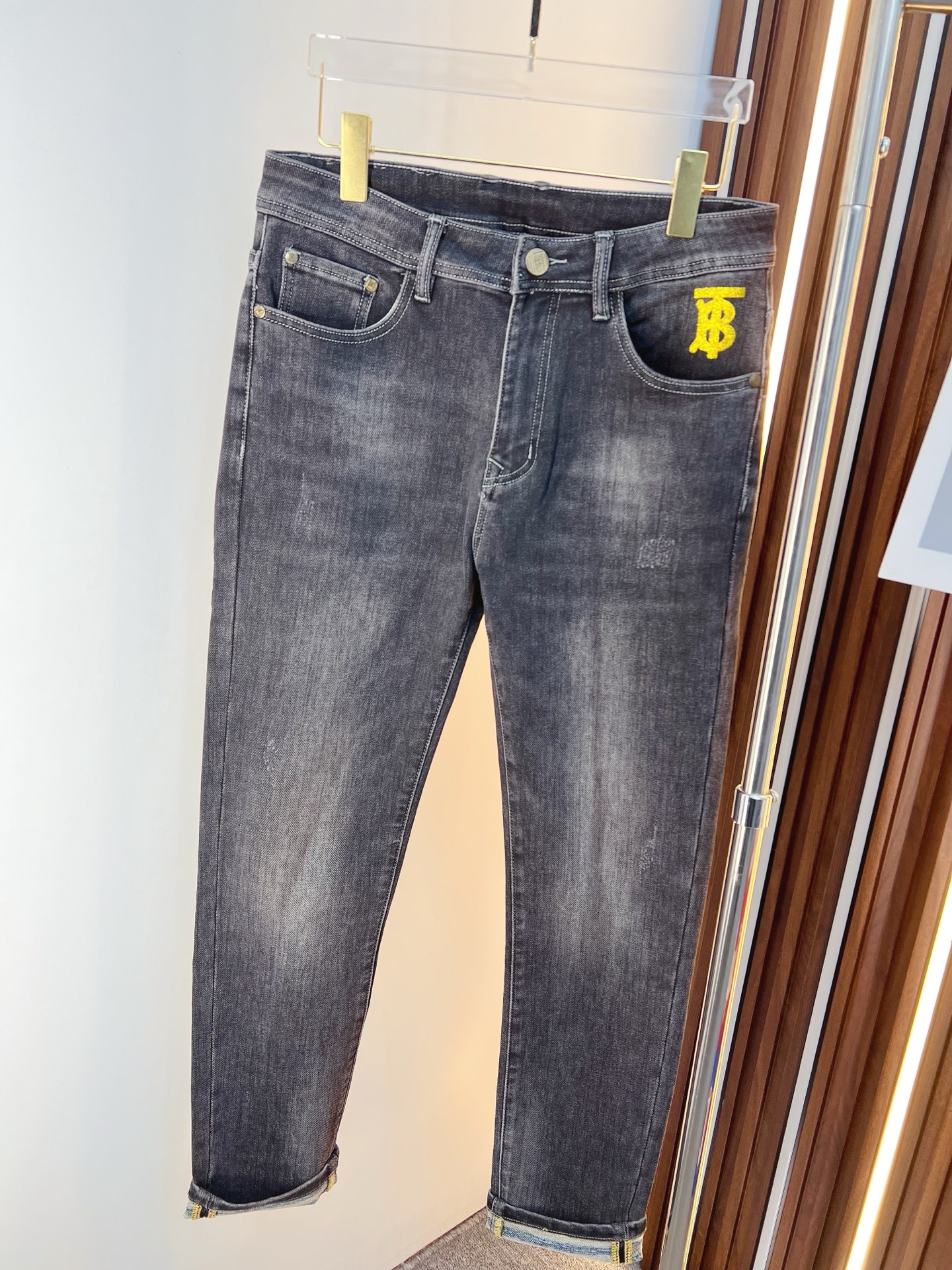 Burberry Male Jeans Denim Slim Fit