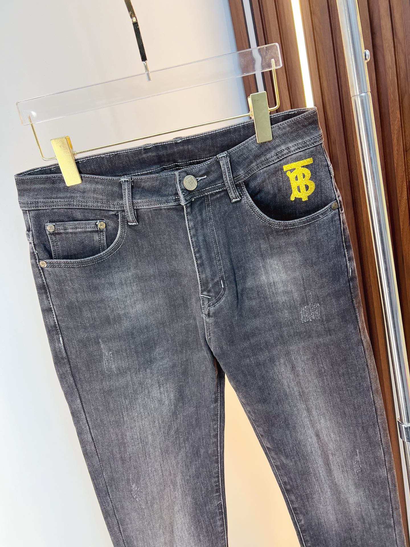 Burberry Male Jeans Denim Slim Fit
