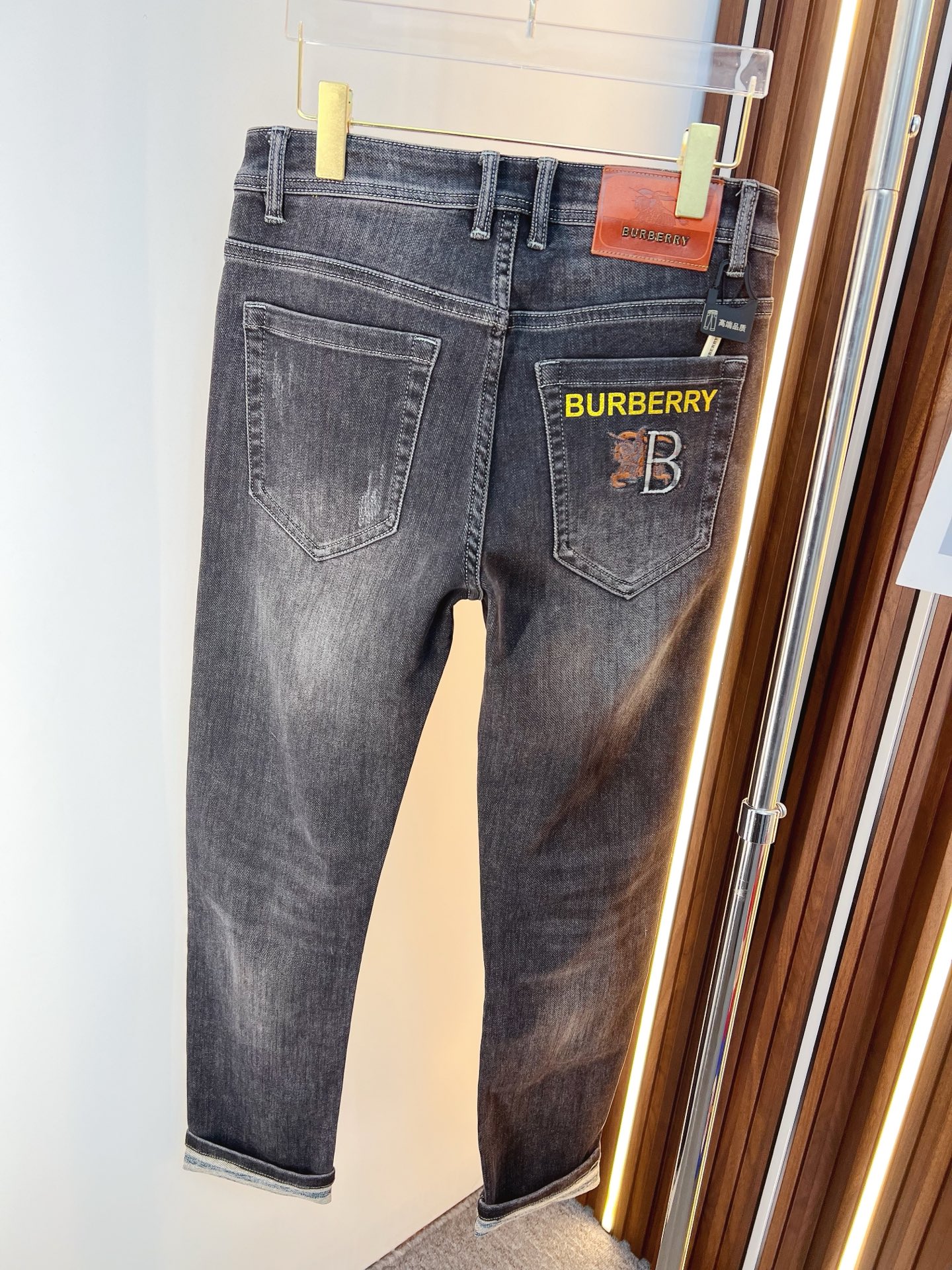 Burberry Male Jeans Denim Slim Fit