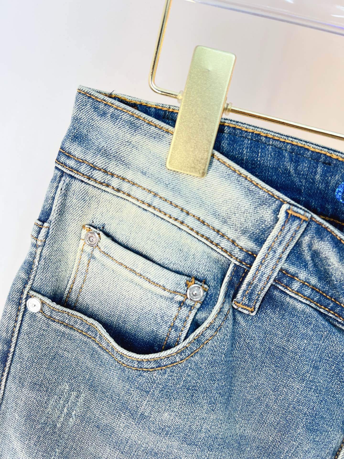 Dior Male Jeans Denim Slim Fit