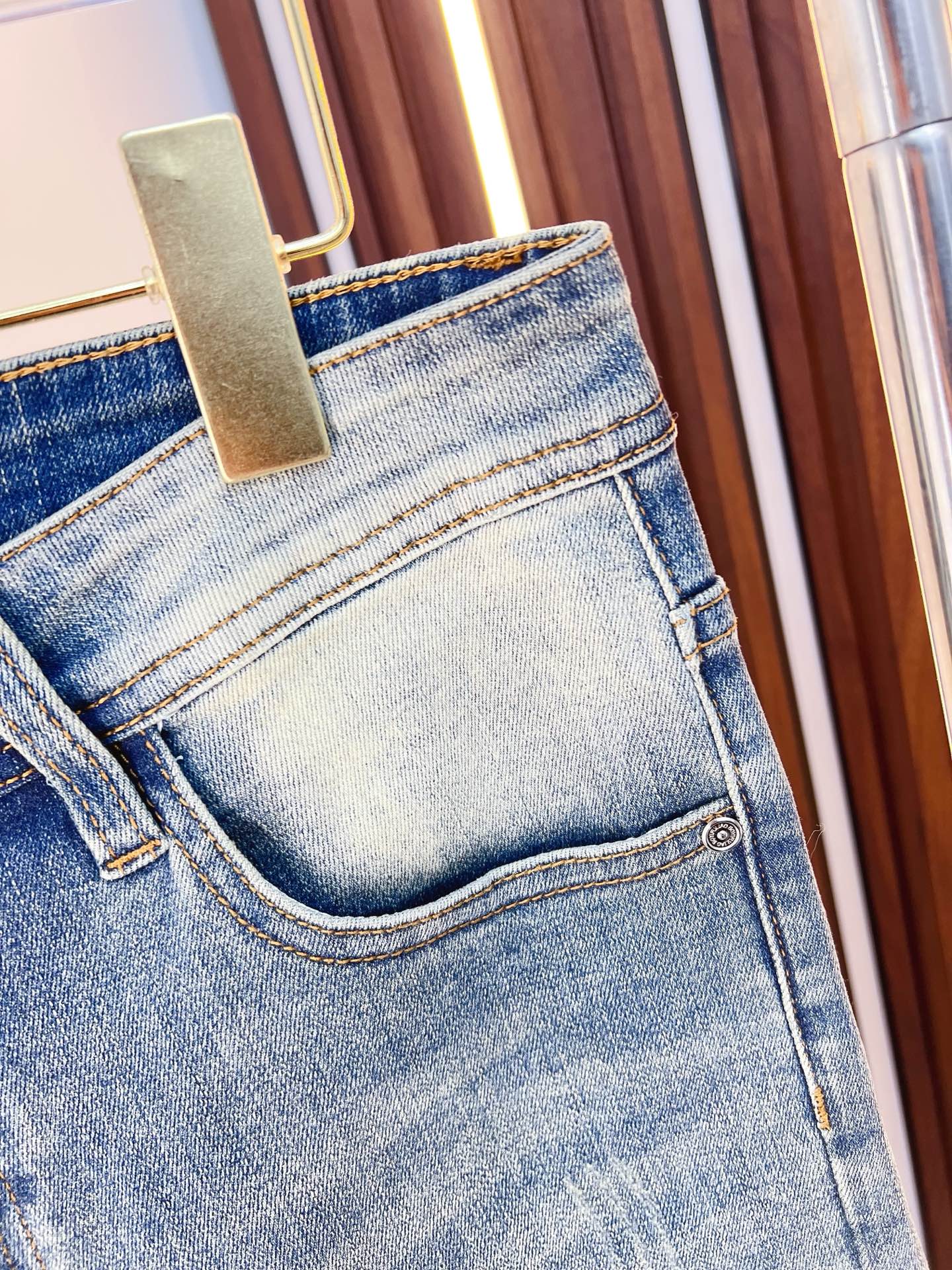 Dior Male Jeans Denim Slim Fit