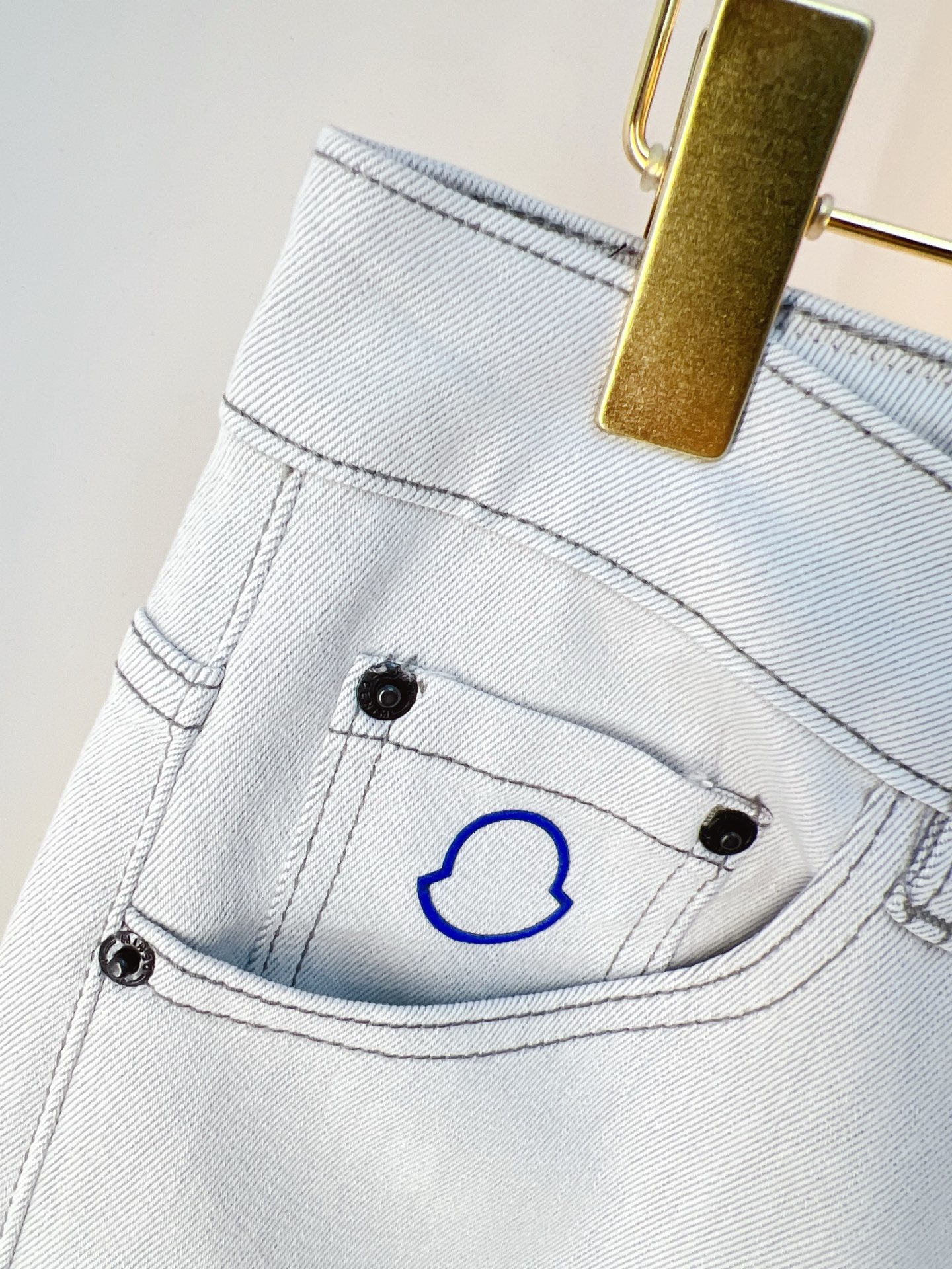 Moncler Male Jeans Denim Slim Fit M-l