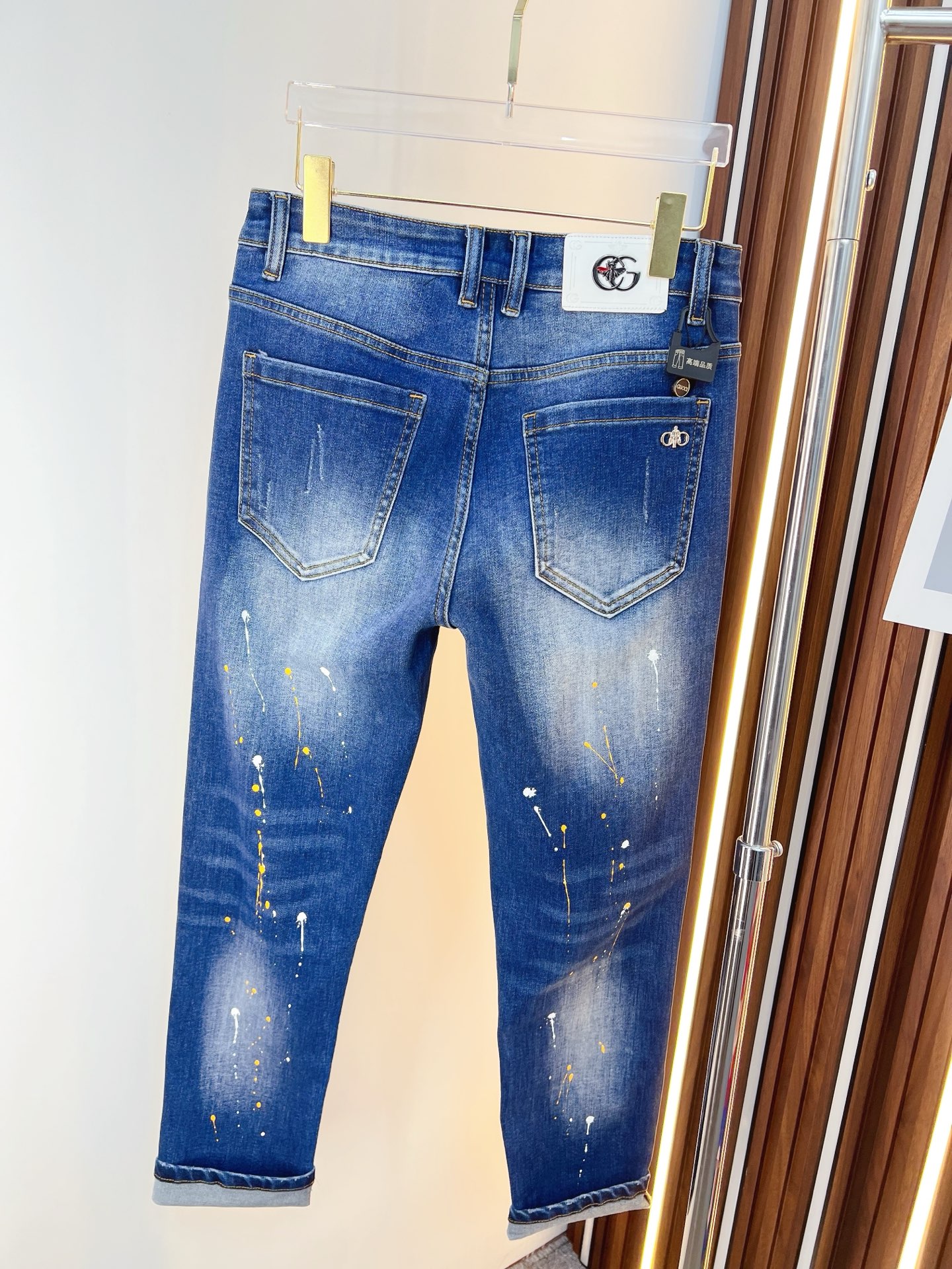 Gucci Male Jeans Denim Slim Fit