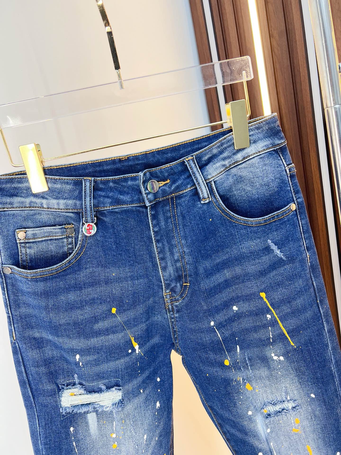 Gucci Male Jeans Denim Slim Fit