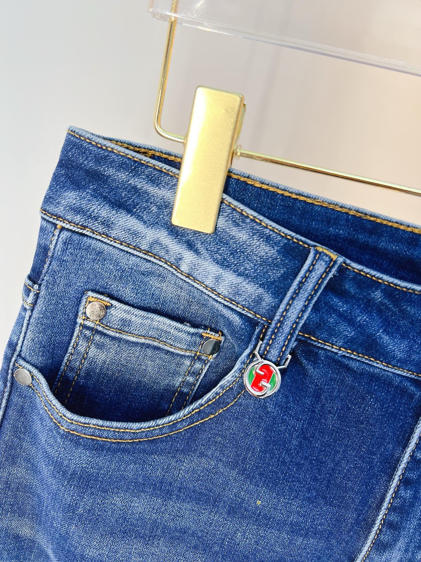 Gucci Male Jeans Denim Slim Fit