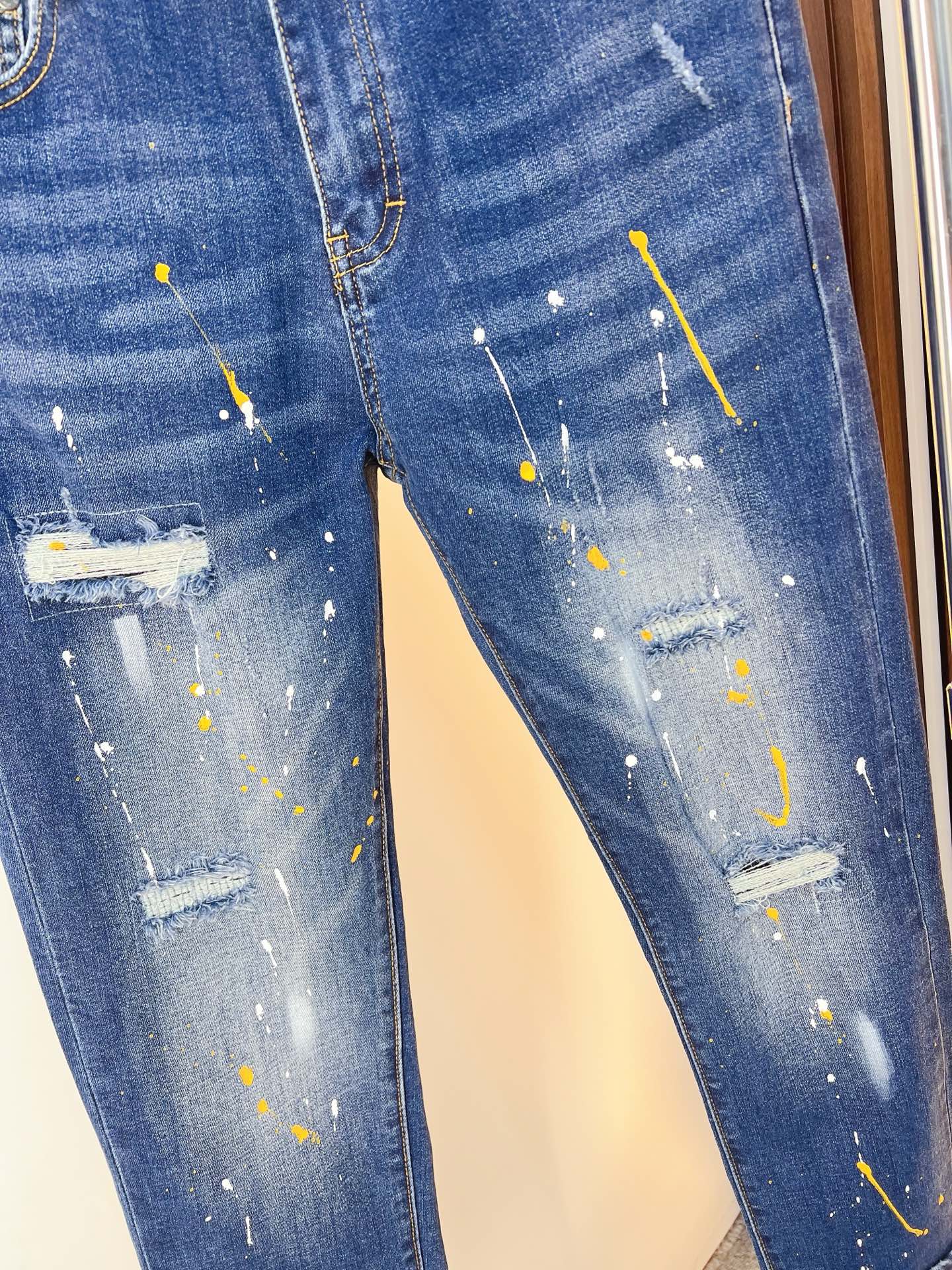 Gucci Male Jeans Denim Slim Fit