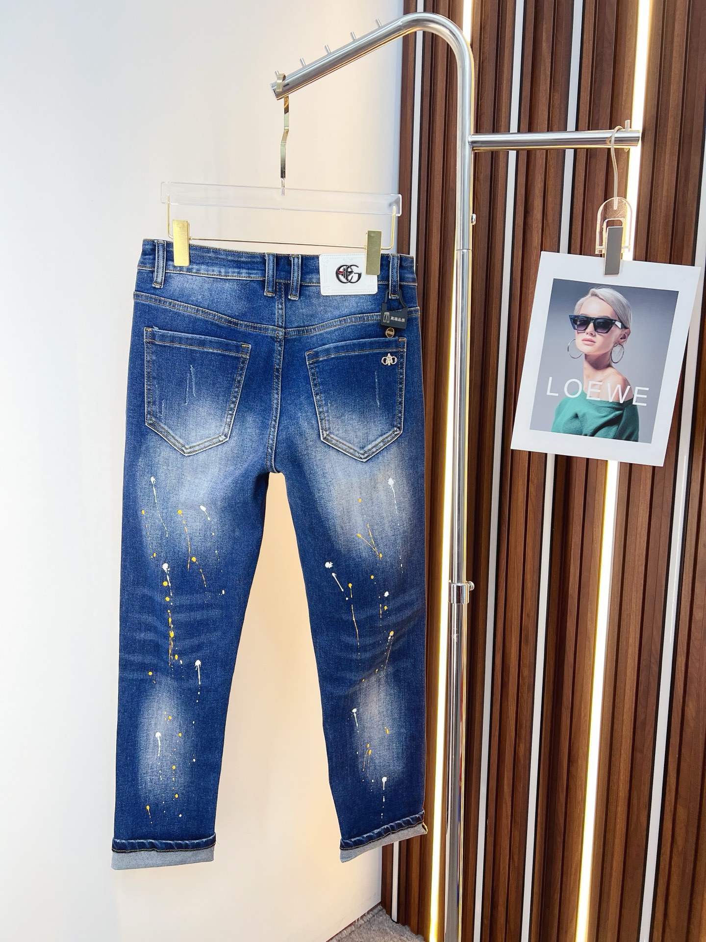 Gucci Male Jeans Denim Slim Fit
