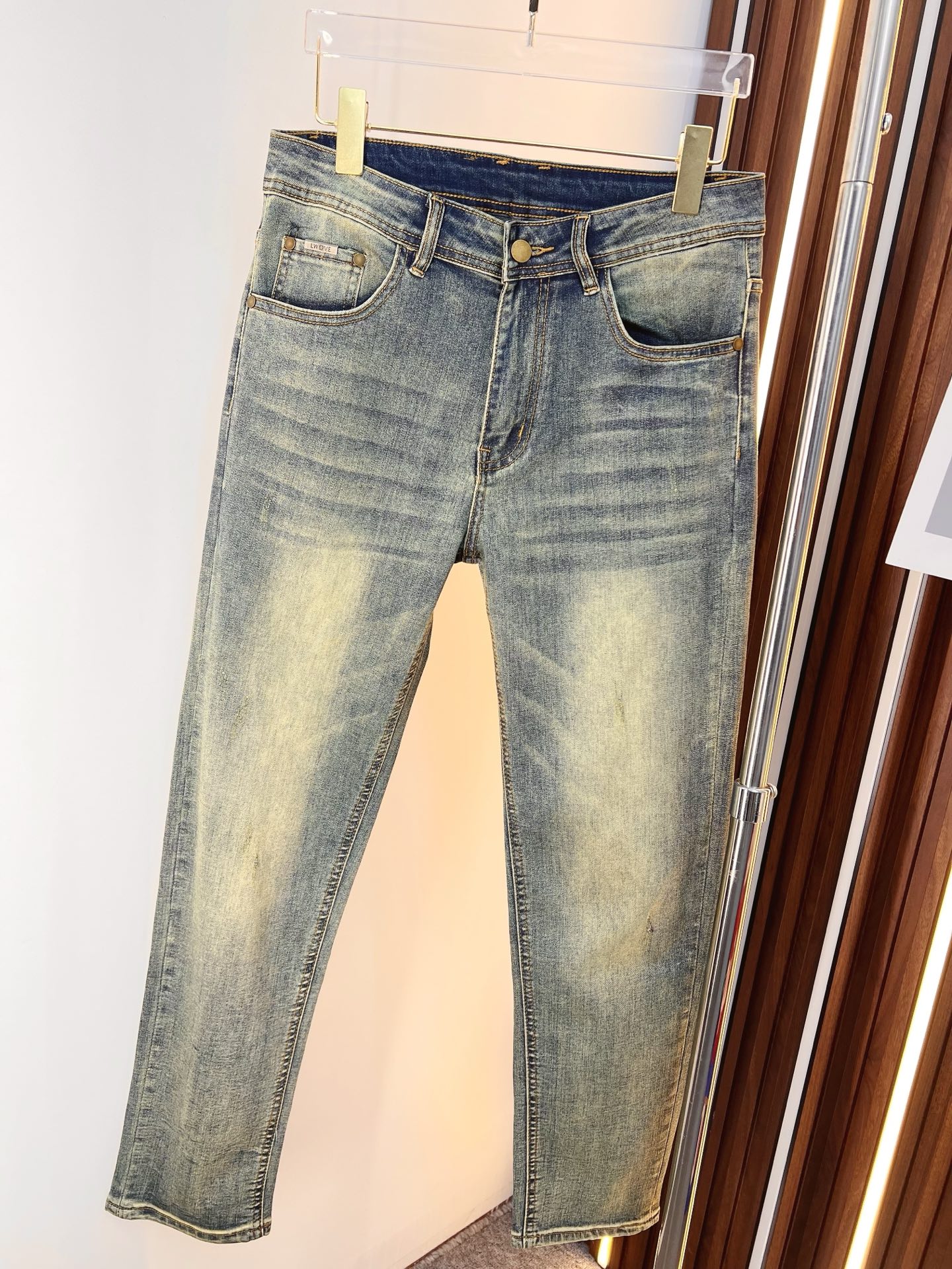 Loewe Male Jeans Denim Slim Fit