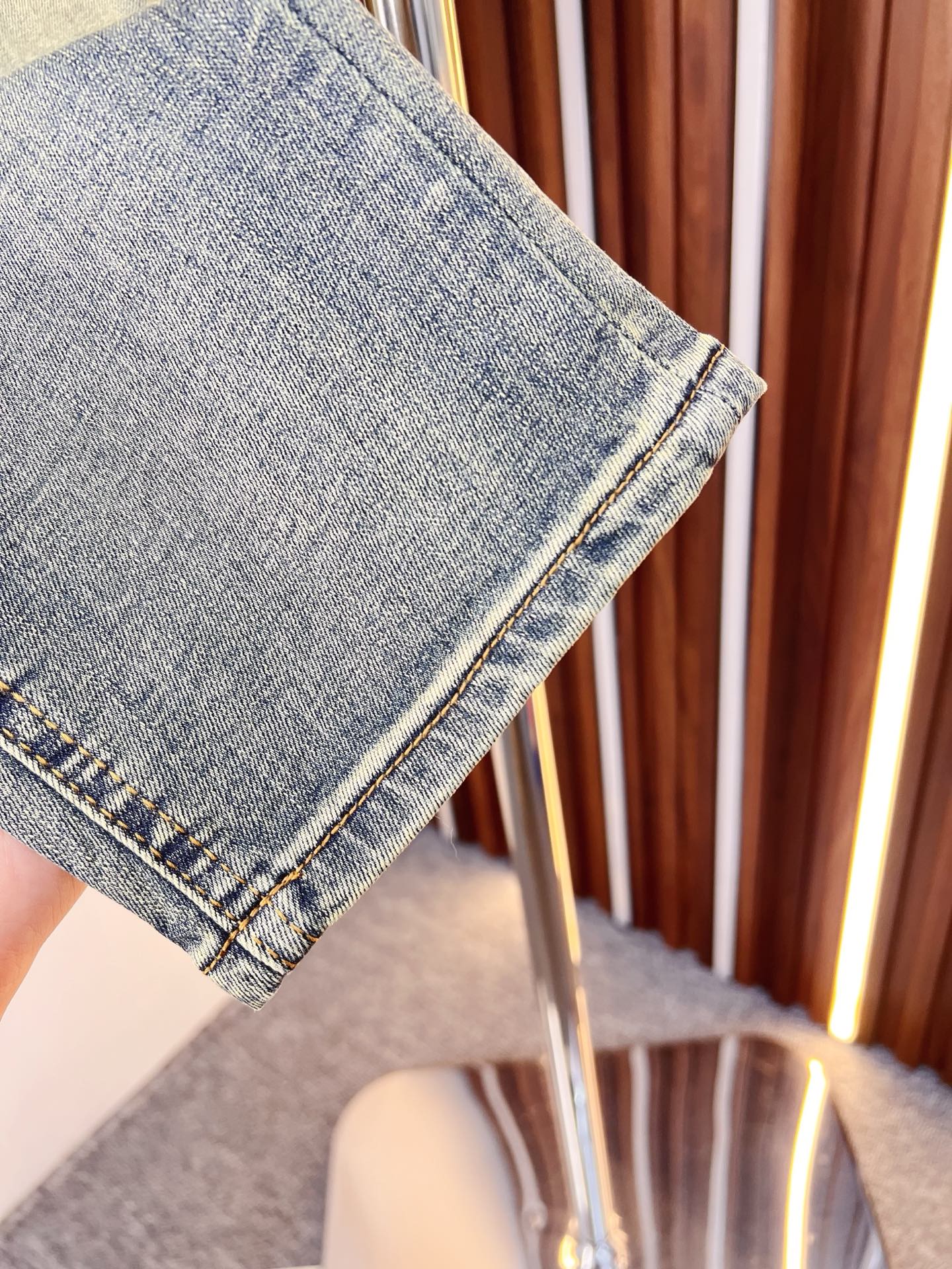 Loewe Male Jeans Denim Slim Fit