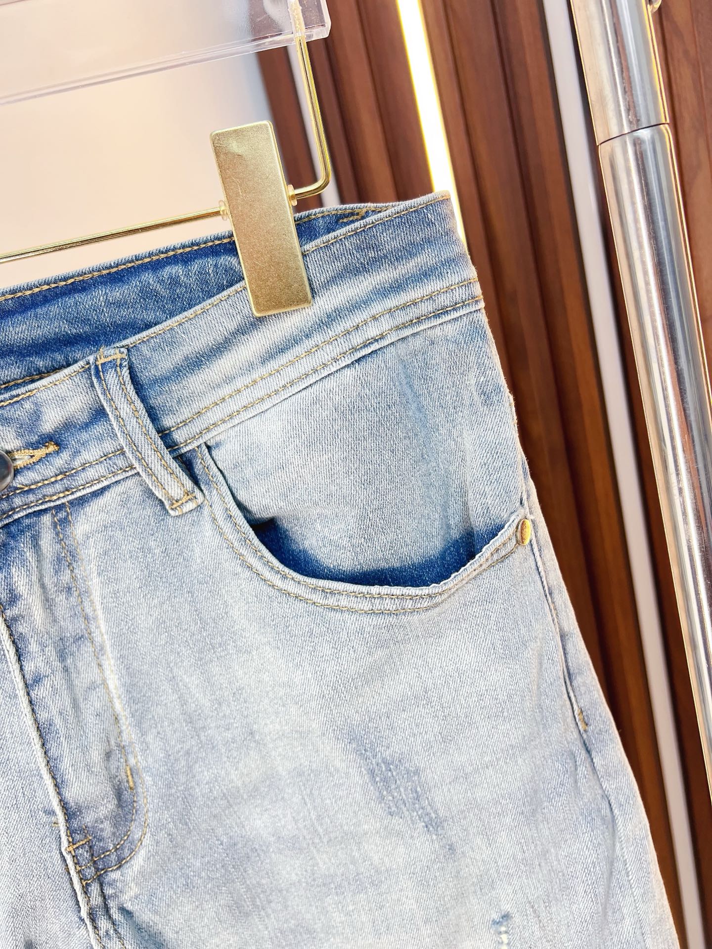 Fendi Male Jeans Denim Slim Fit