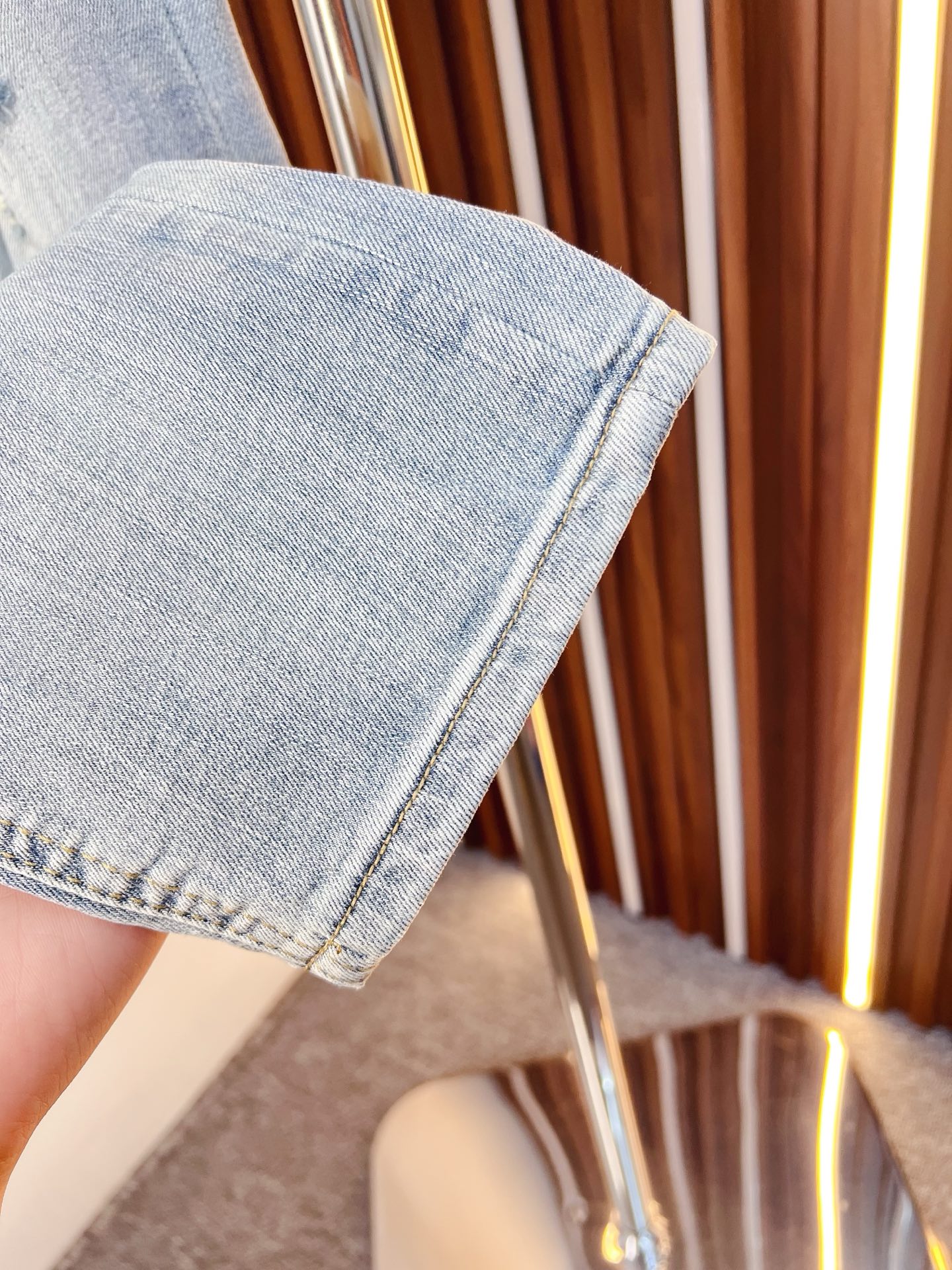 Fendi Male Jeans Denim Slim Fit