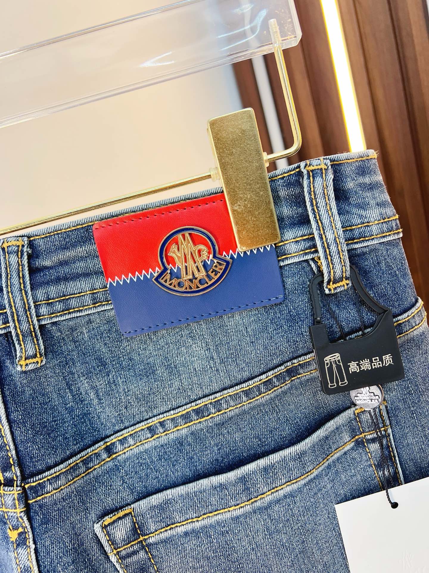 Moncler Male Jeans Denim Slim Fit M-l