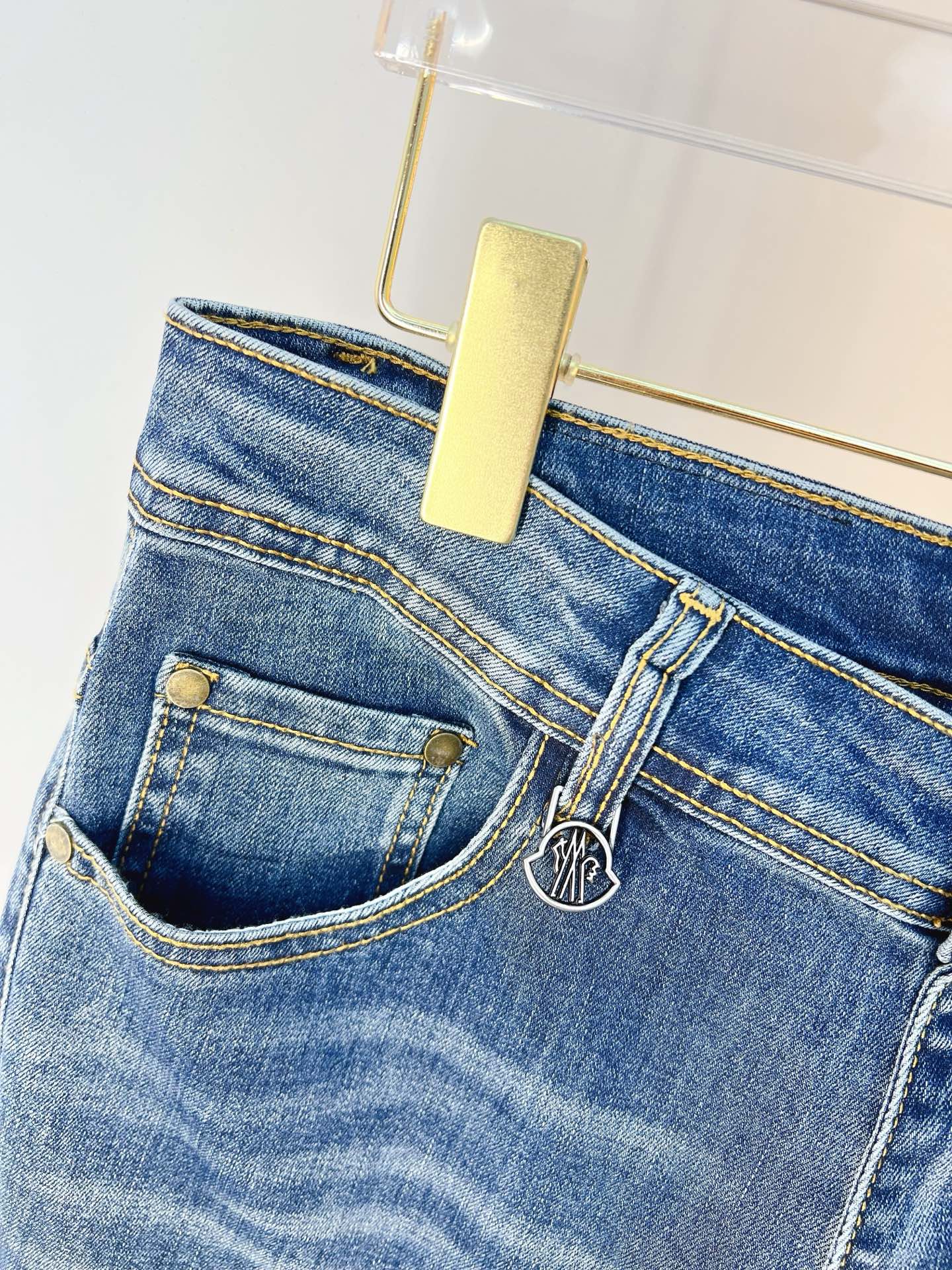 Moncler Male Jeans Denim Slim Fit M-l