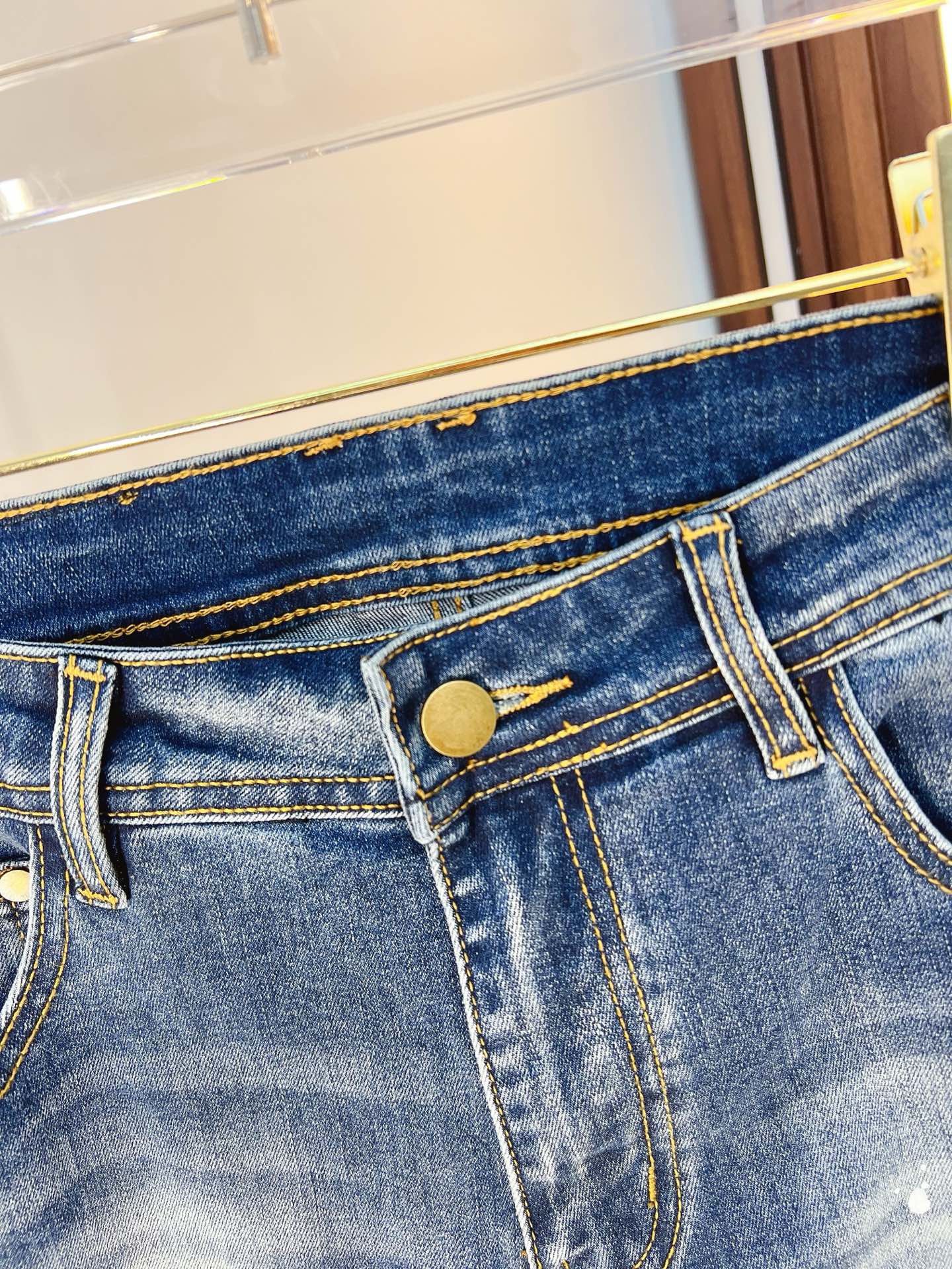 Givenchy Male Jeans Denim Slim Fit