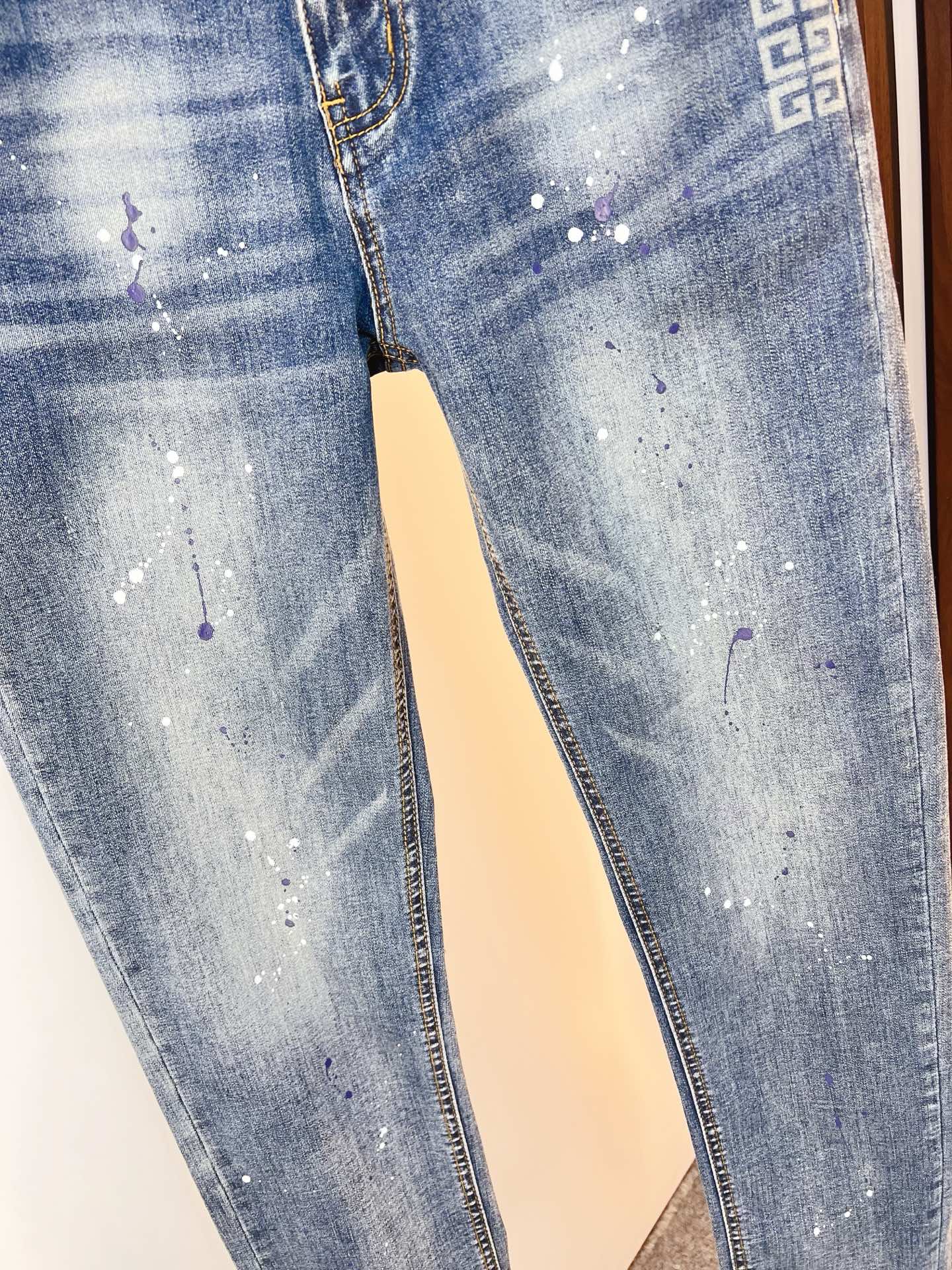 Givenchy Male Jeans Denim Slim Fit